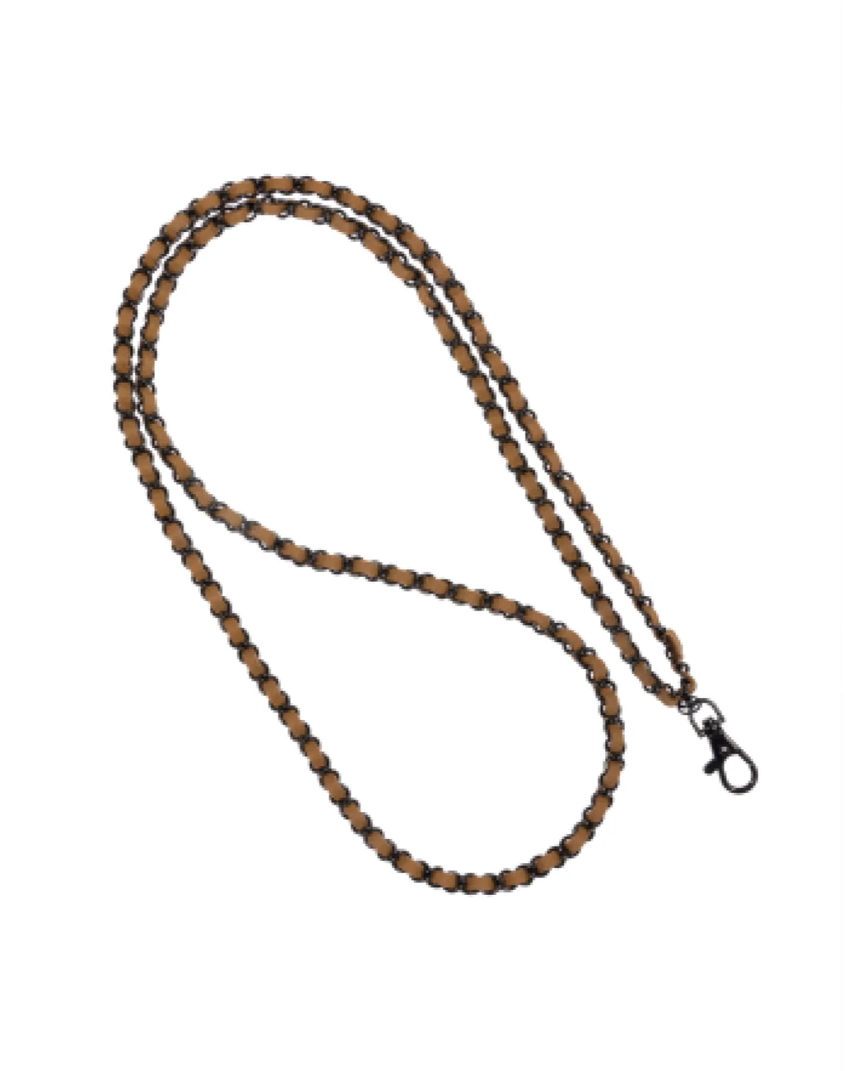 Khaki Gold Crossbody Phone Chain - Image 2