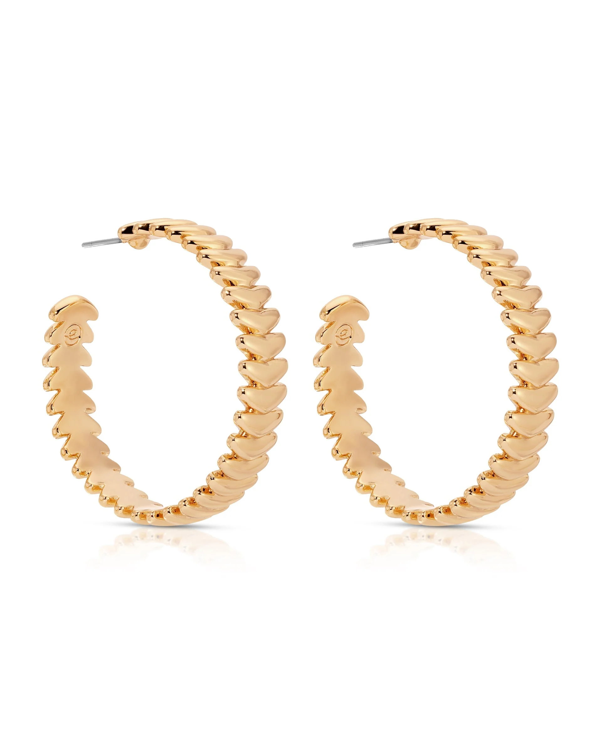 Large Metal Moderna Hoops - Image 6