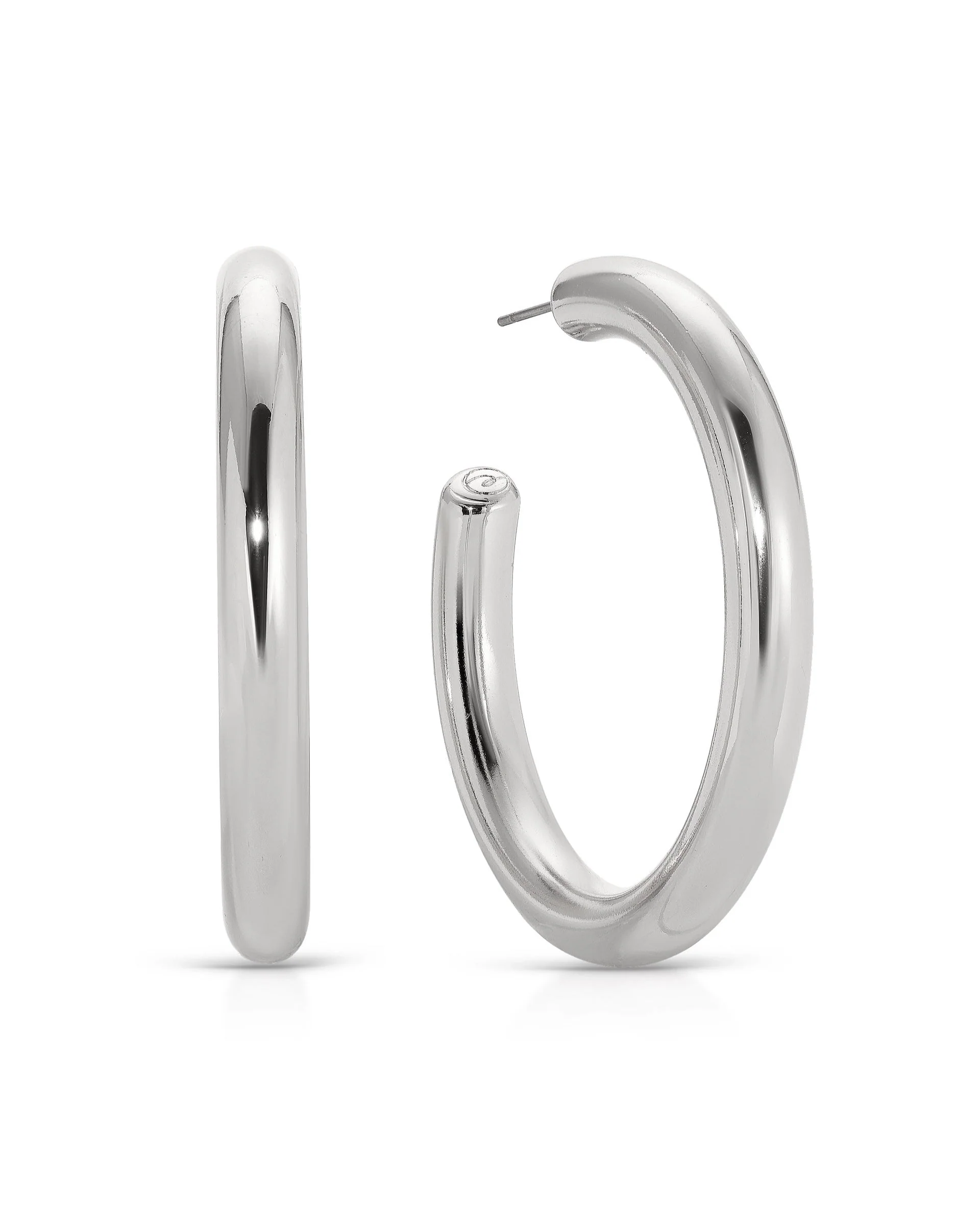 Large Thick Classic Hoops - Image 13