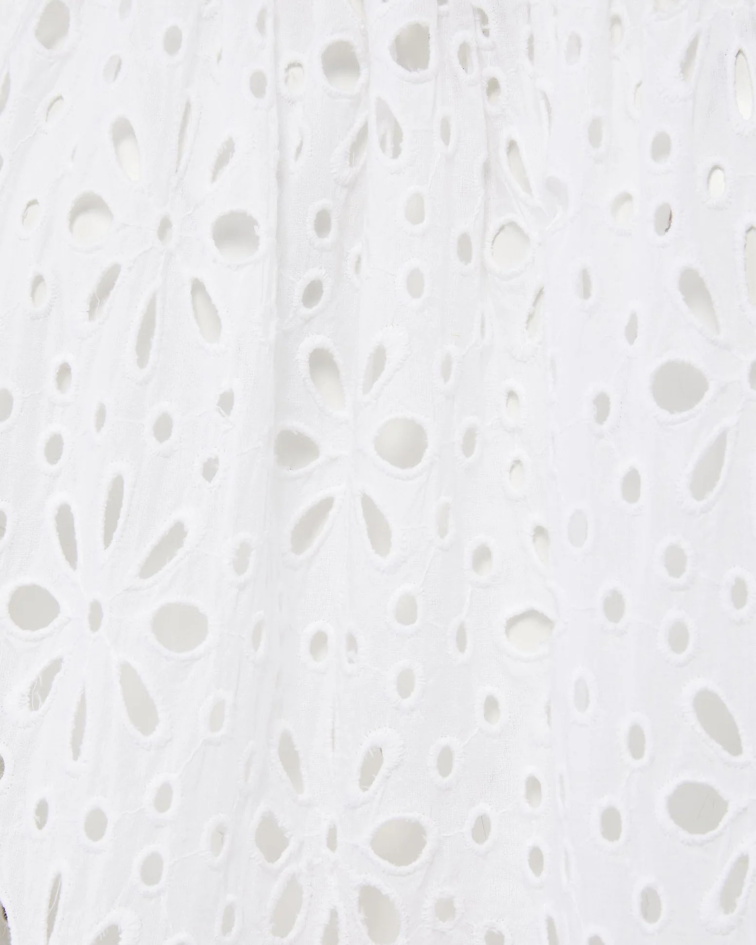 Lauren Coverup Dress Seaside Eyelet Fresh White - Image 14