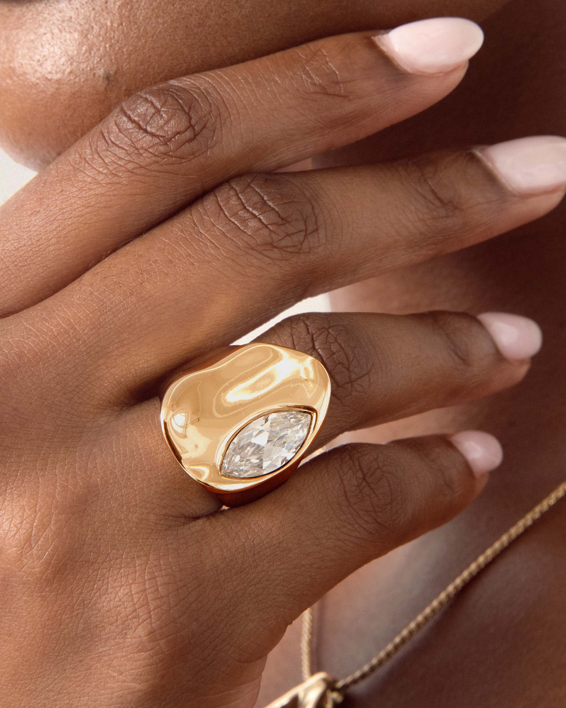 Liquid Crystal Statement Ring - Image 2
