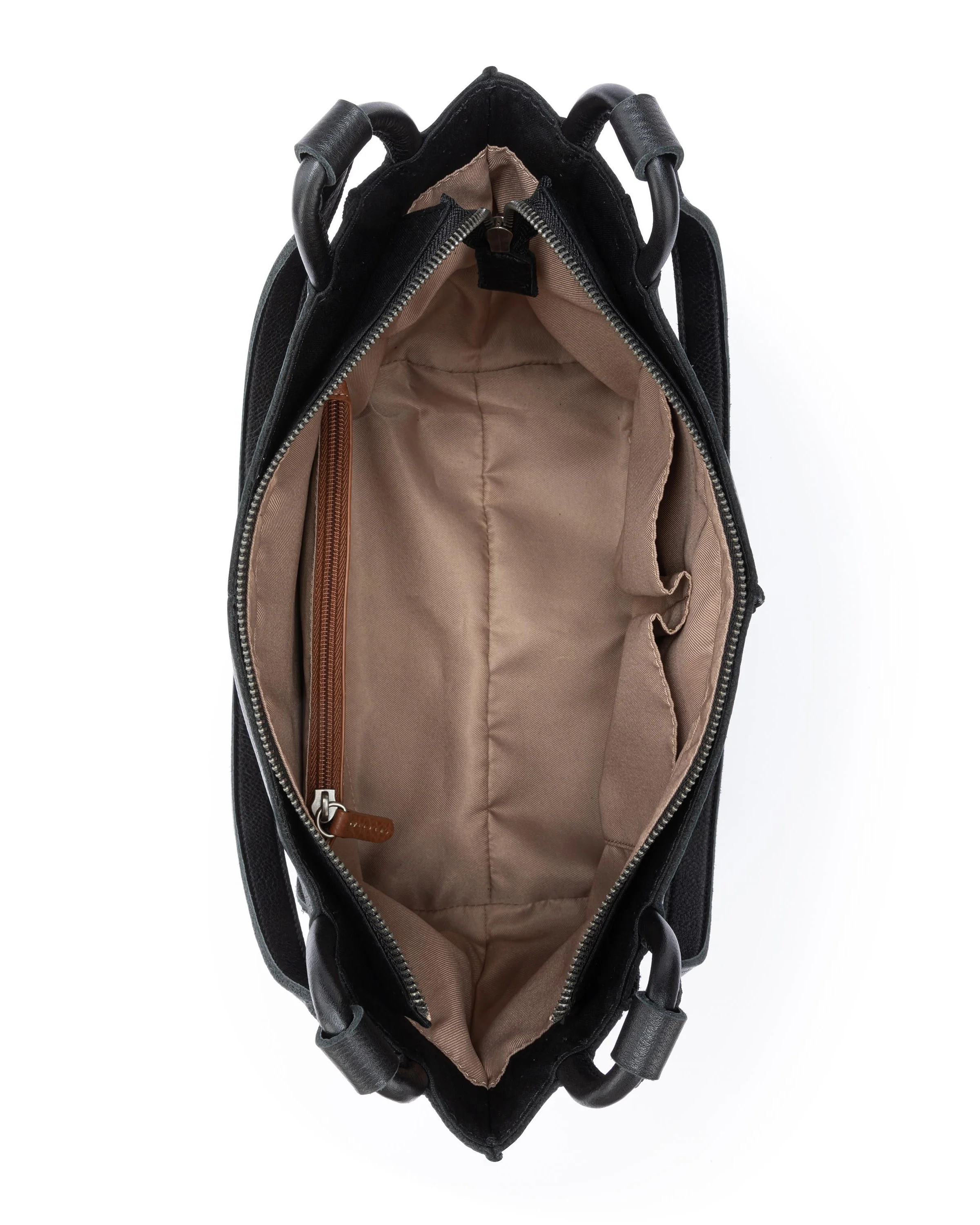 Los Feliz Satchel - Leather - Black - Image 4
