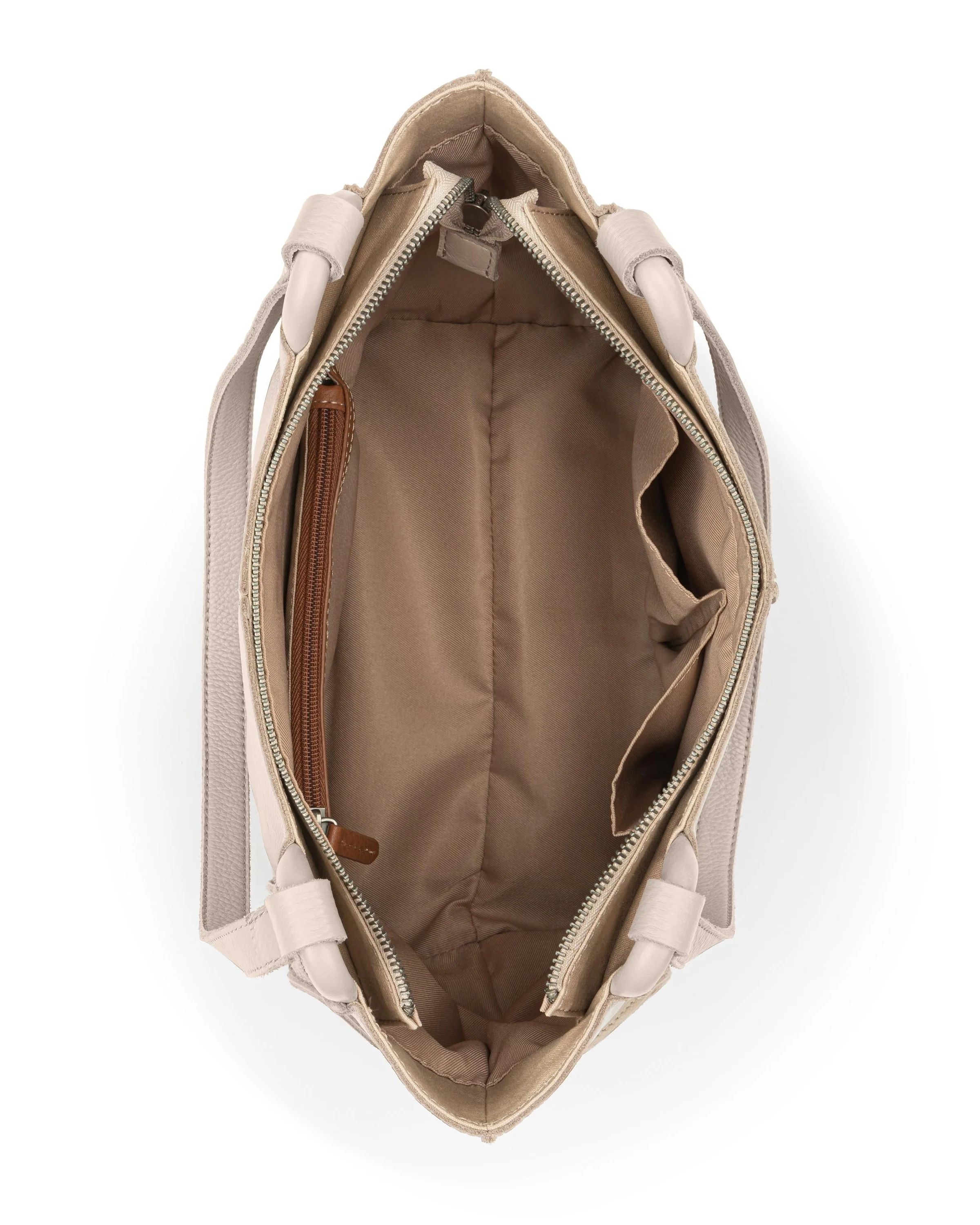 Los Feliz Satchel - Leather - Sand - Image 3