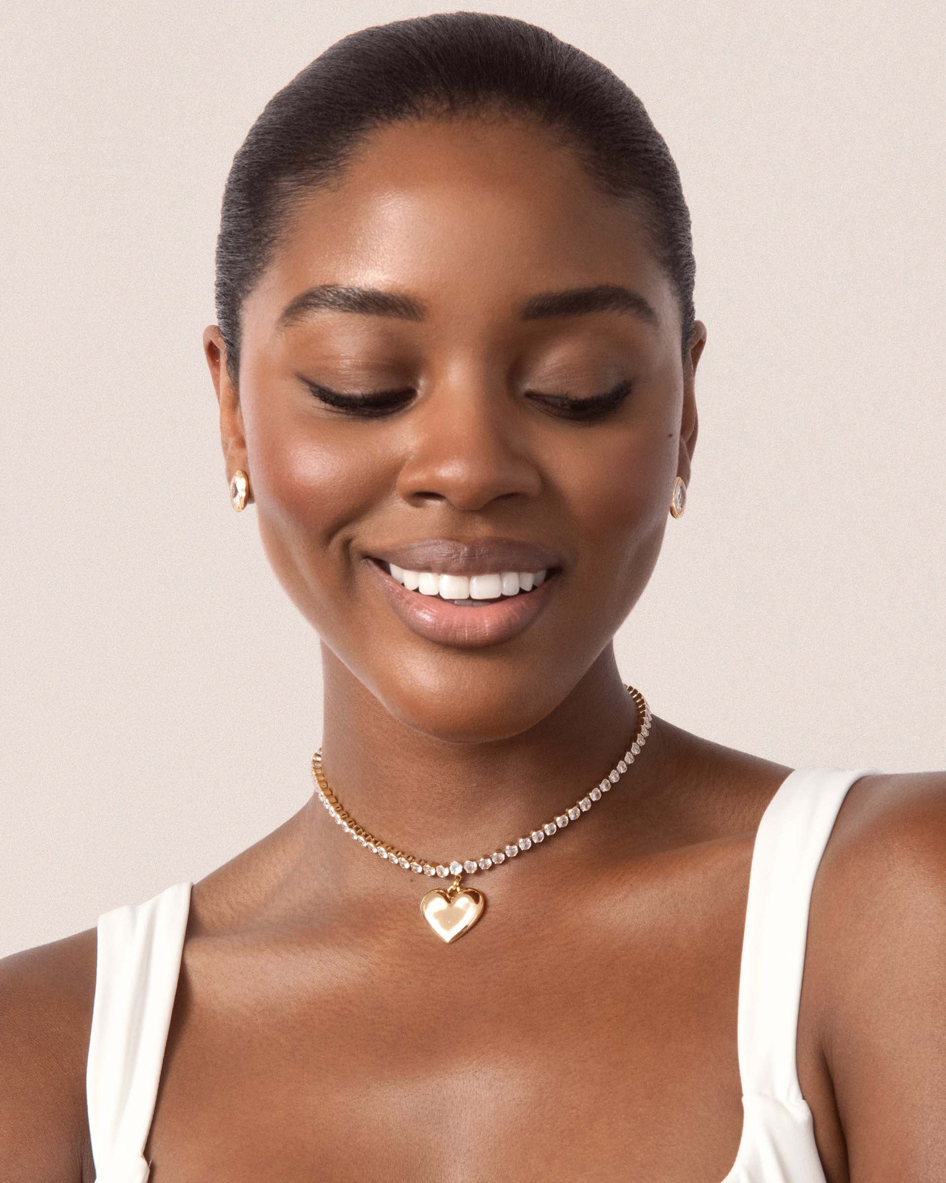 Luminous Love Tennis Necklace - Image 5