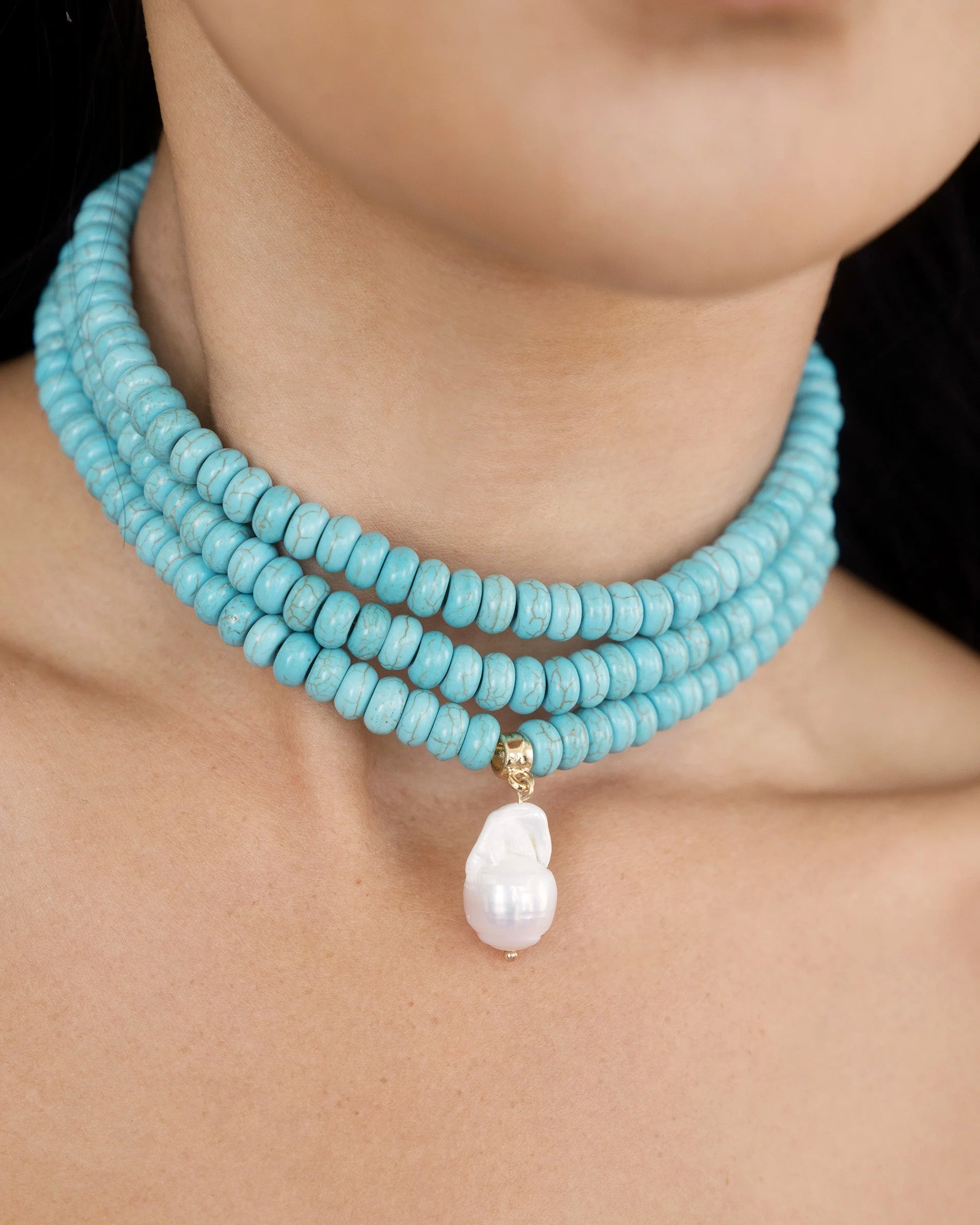 Marina Layers Turquoise Necklace - Image 2