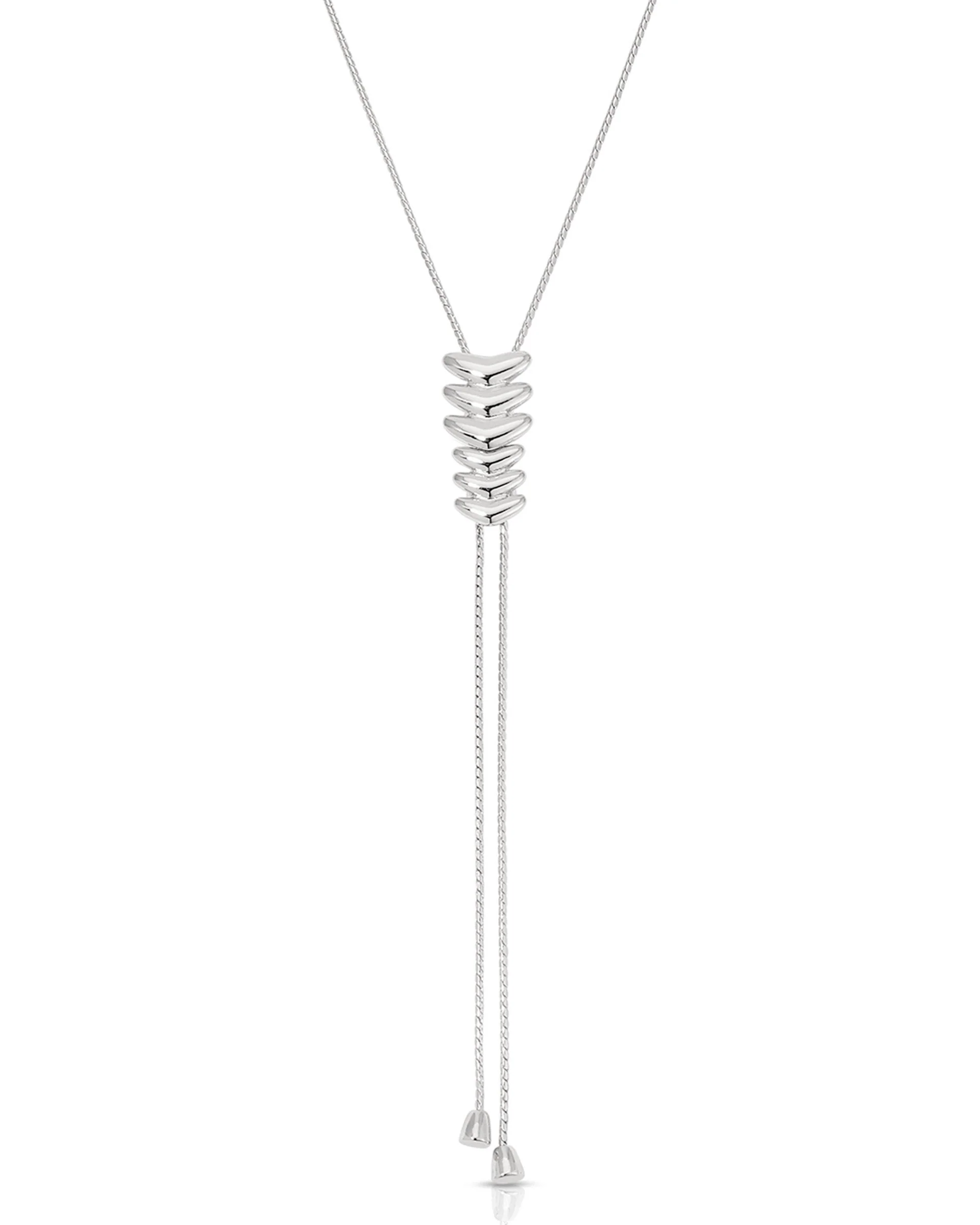 Metal Moderna Bolo Necklace - Image 10