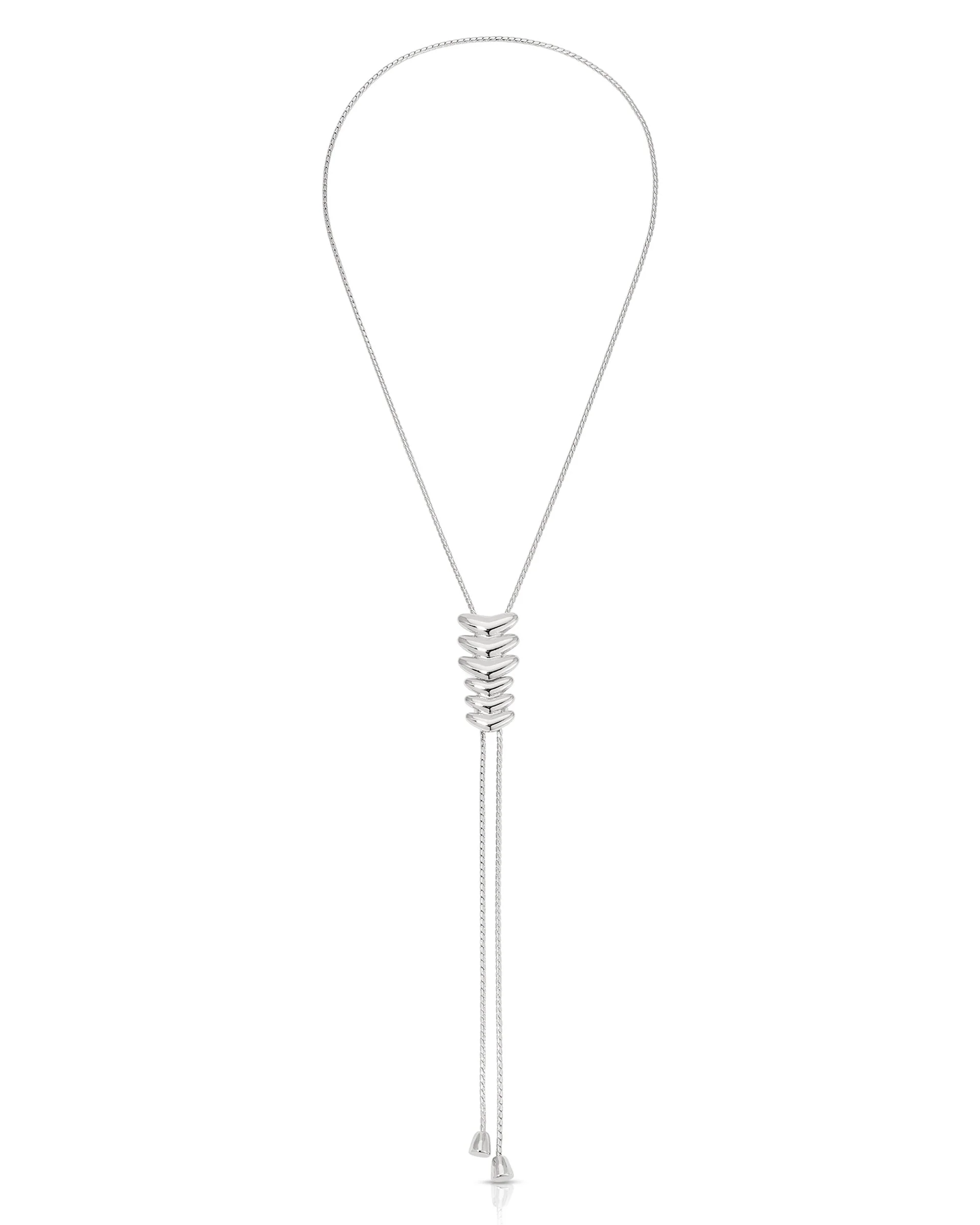 Metal Moderna Bolo Necklace - Image 6