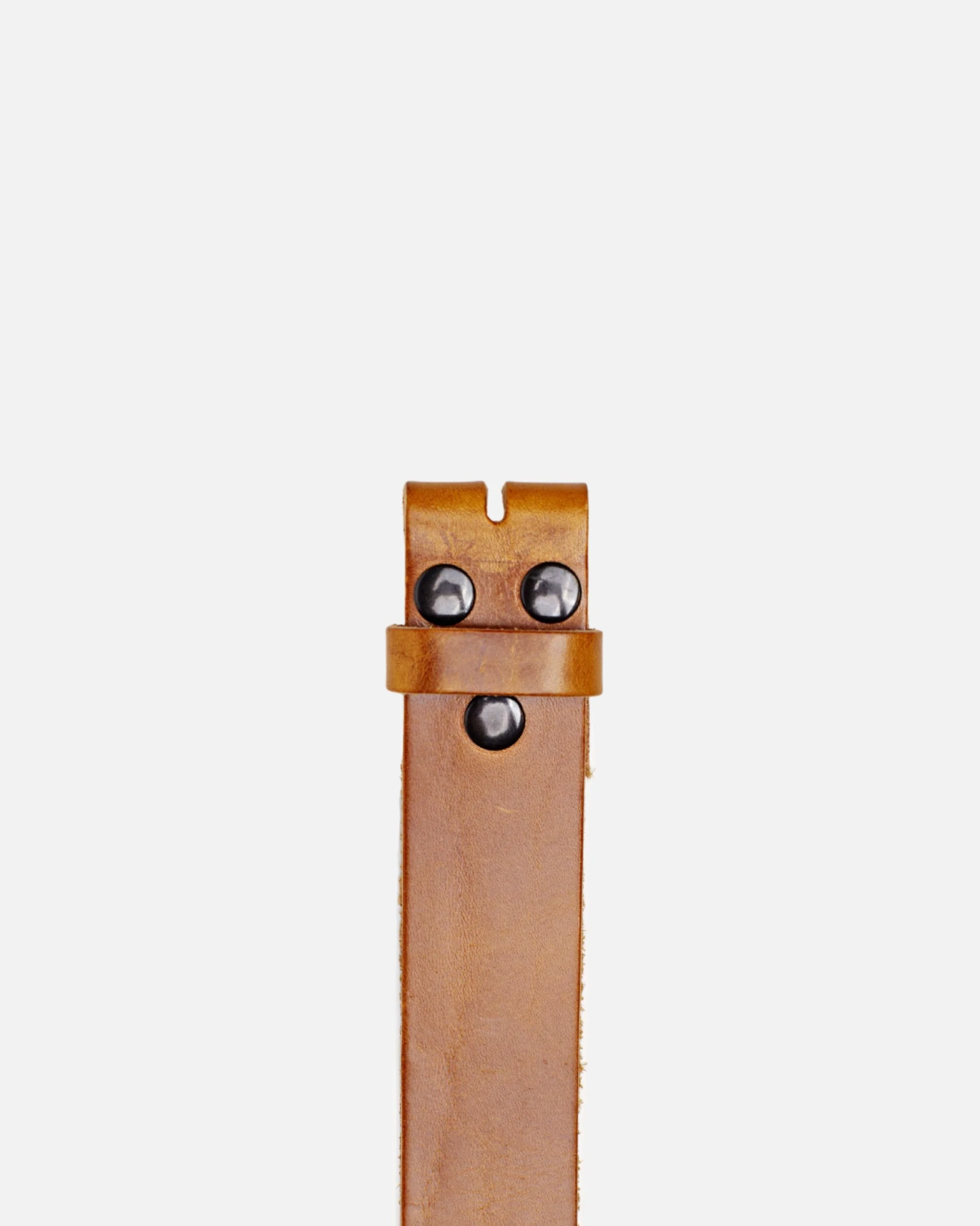 Mia | Camel Smooth Leather Belt Strap - Image 5