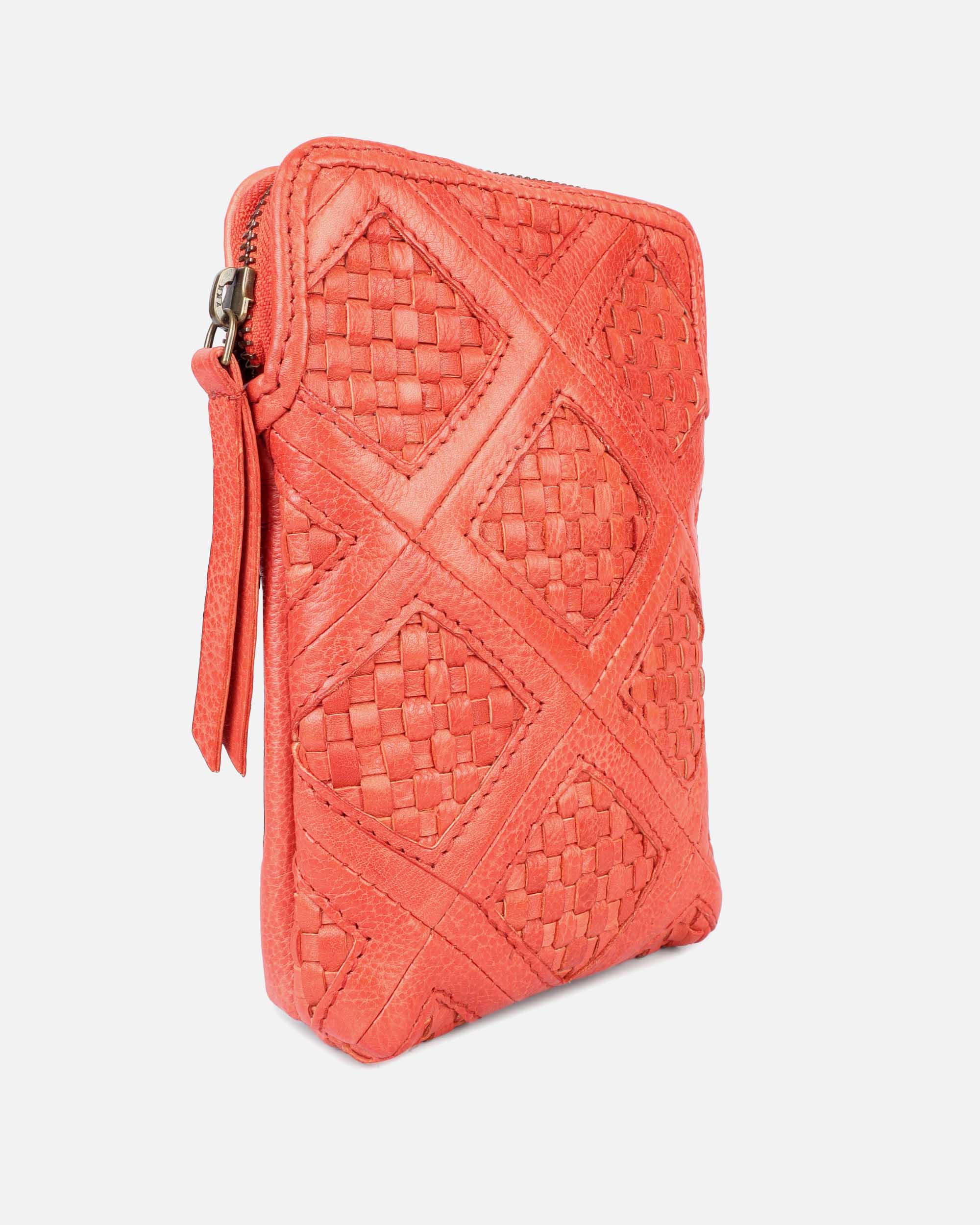 Milder | Chess Patterned Leather Phone Bag - Image 4