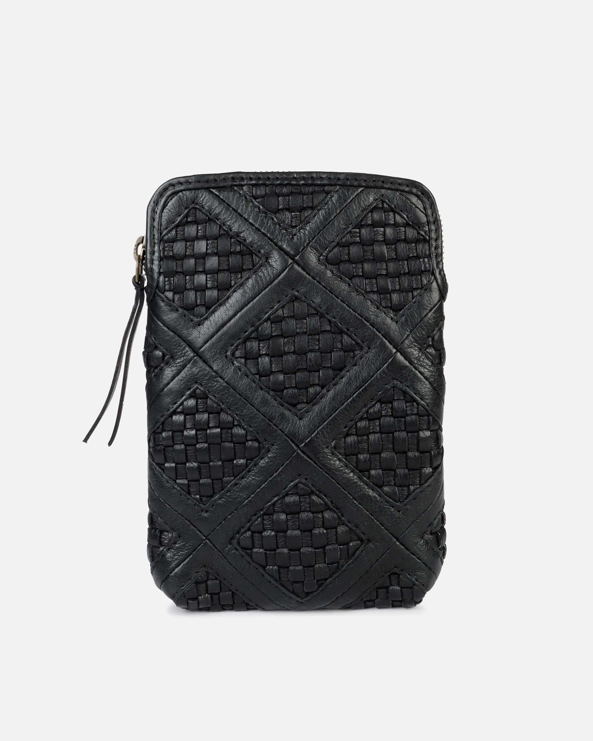 Milder | Chess Patterned Leather Phone Bag - Image 7