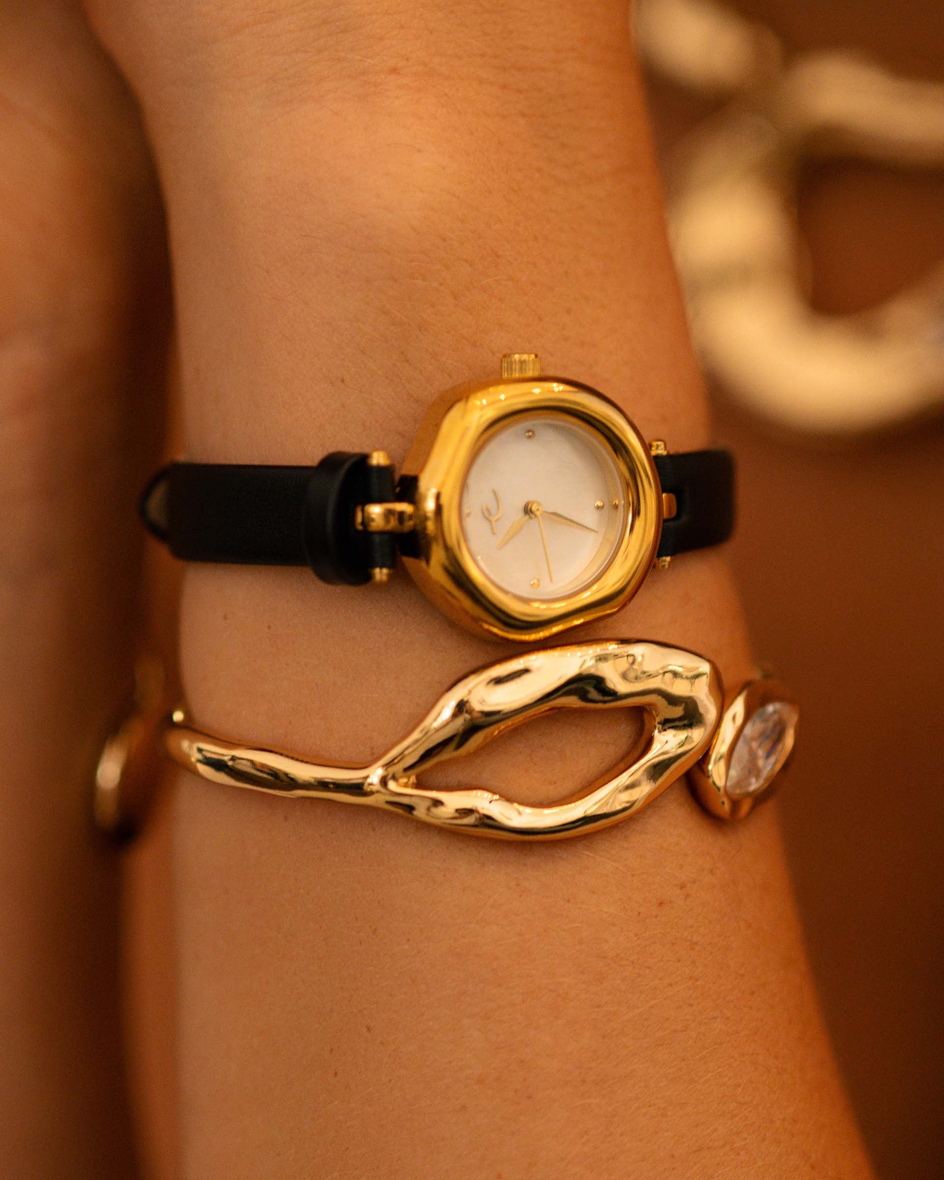 Molten Marquise Cuff - Image 6