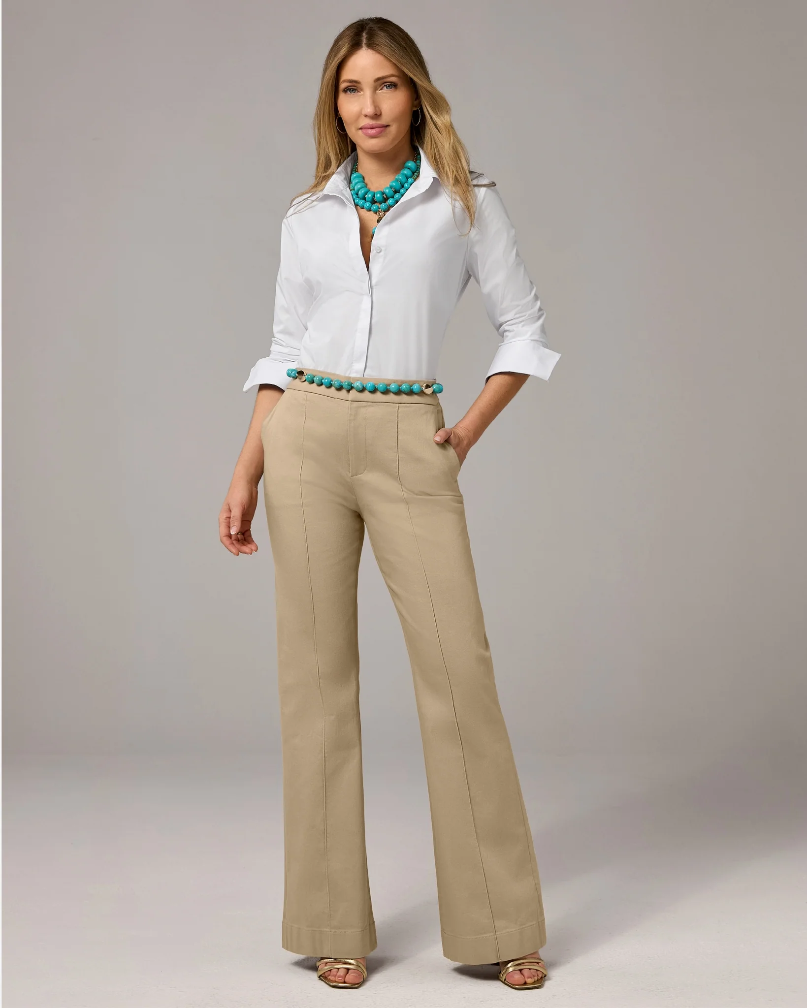 Monterey Trouser Jean Khaki
