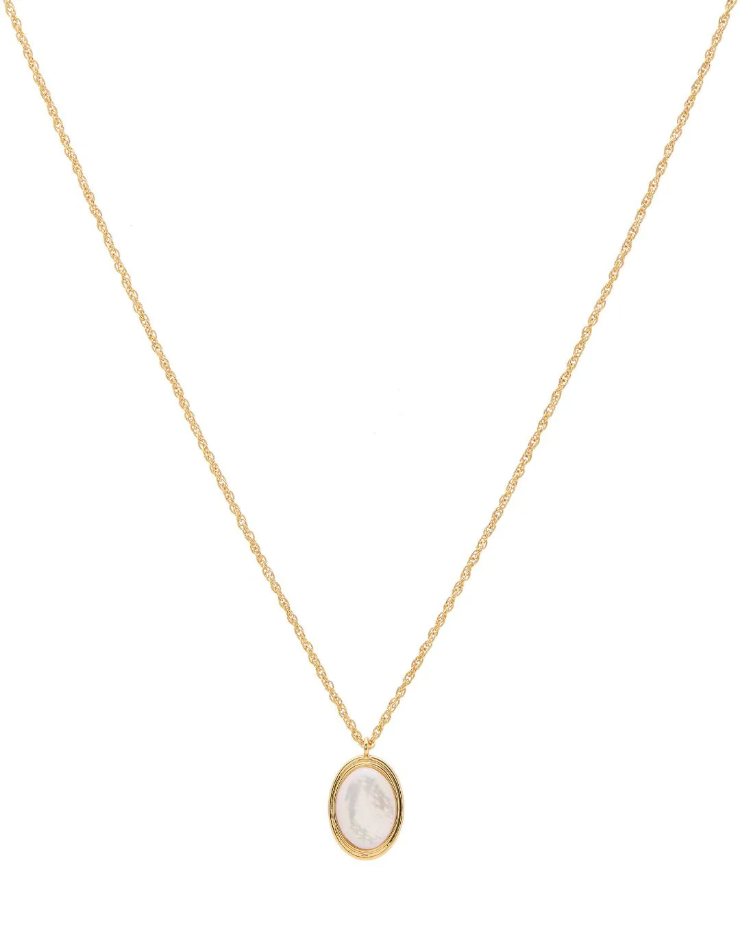 MOTHER-OF-PEARL OLIVIA NECKLACE