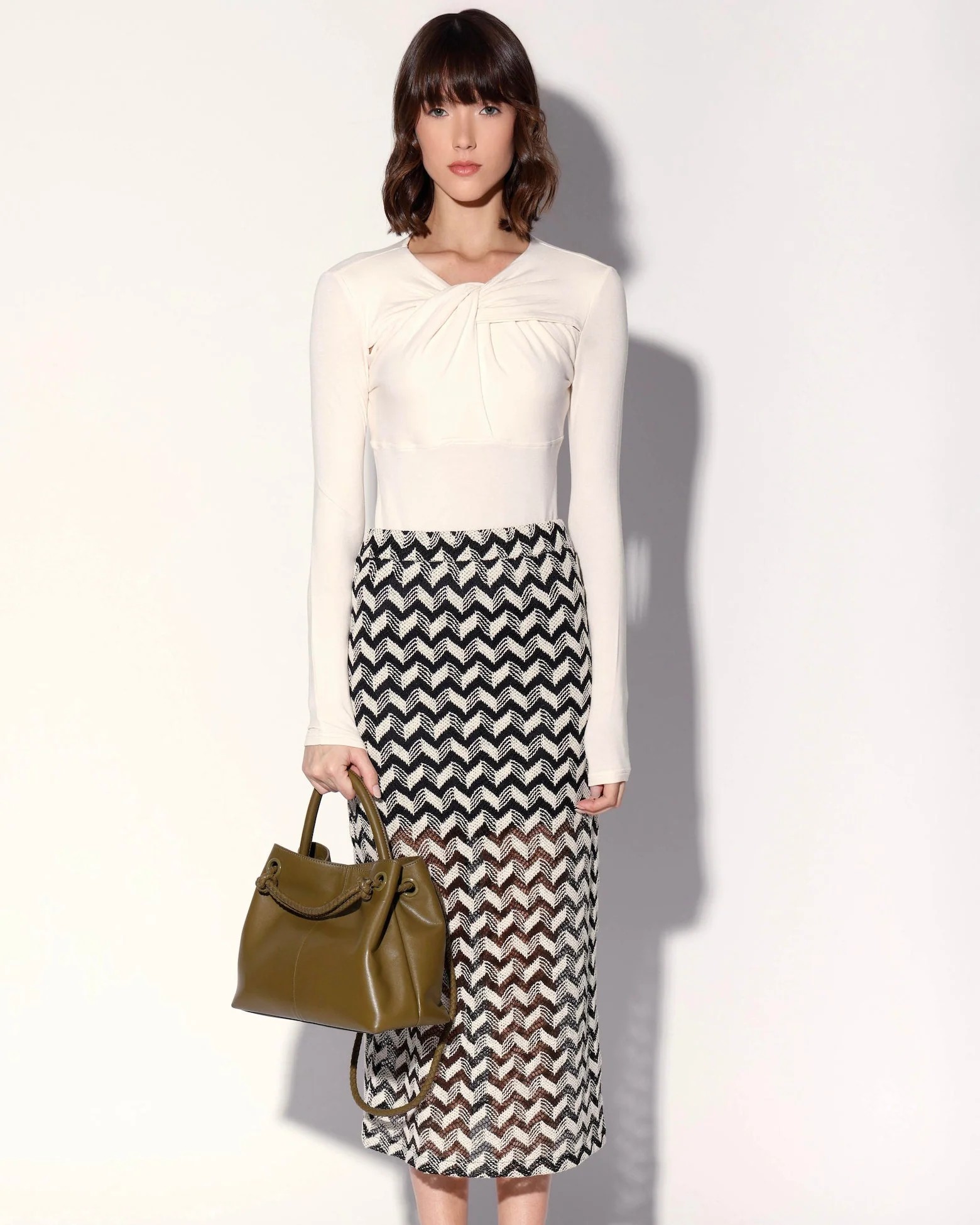 Nelle Skirt, Chevron Crochet - Image 2