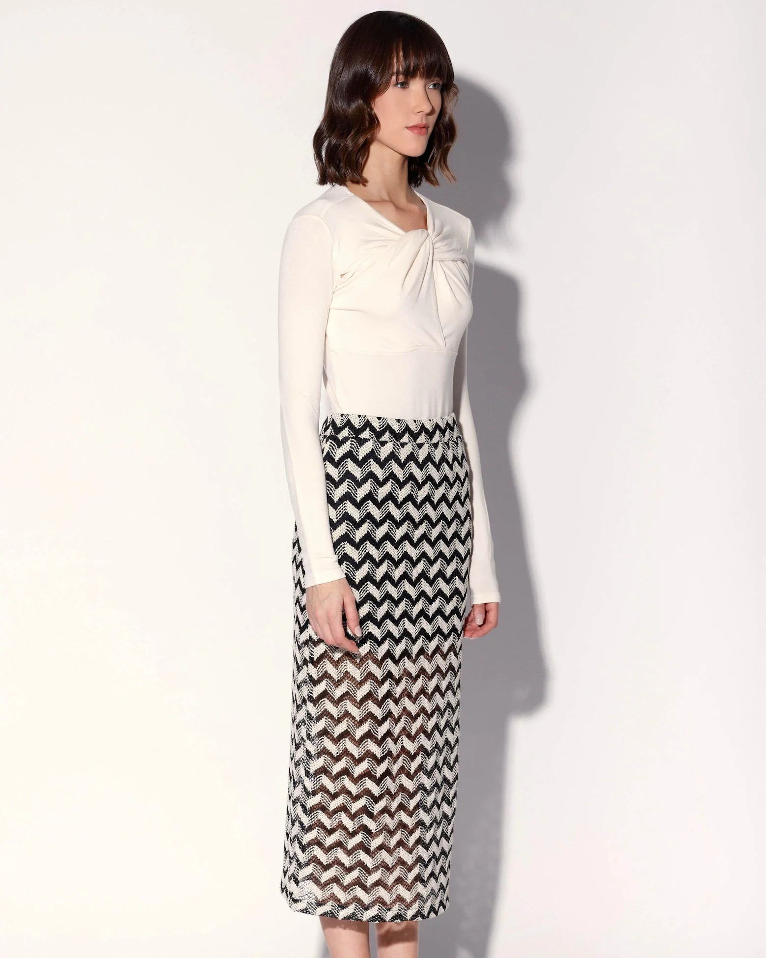 Nelle Skirt, Chevron Crochet - Image 3