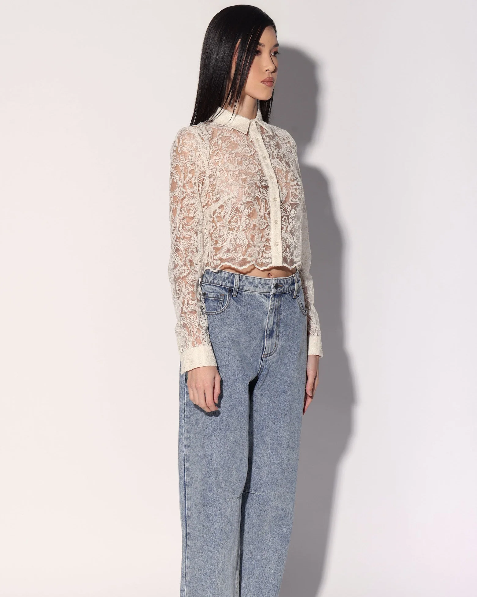 Nicolette Top, Vanilla - Image 3