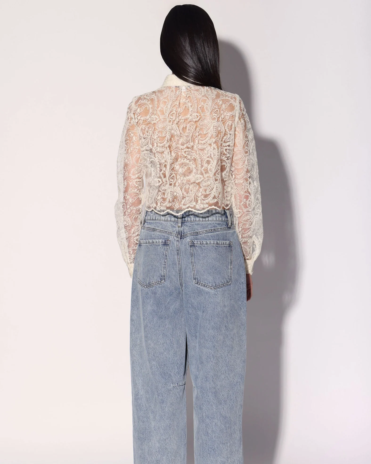 Nicolette Top, Vanilla - Image 4
