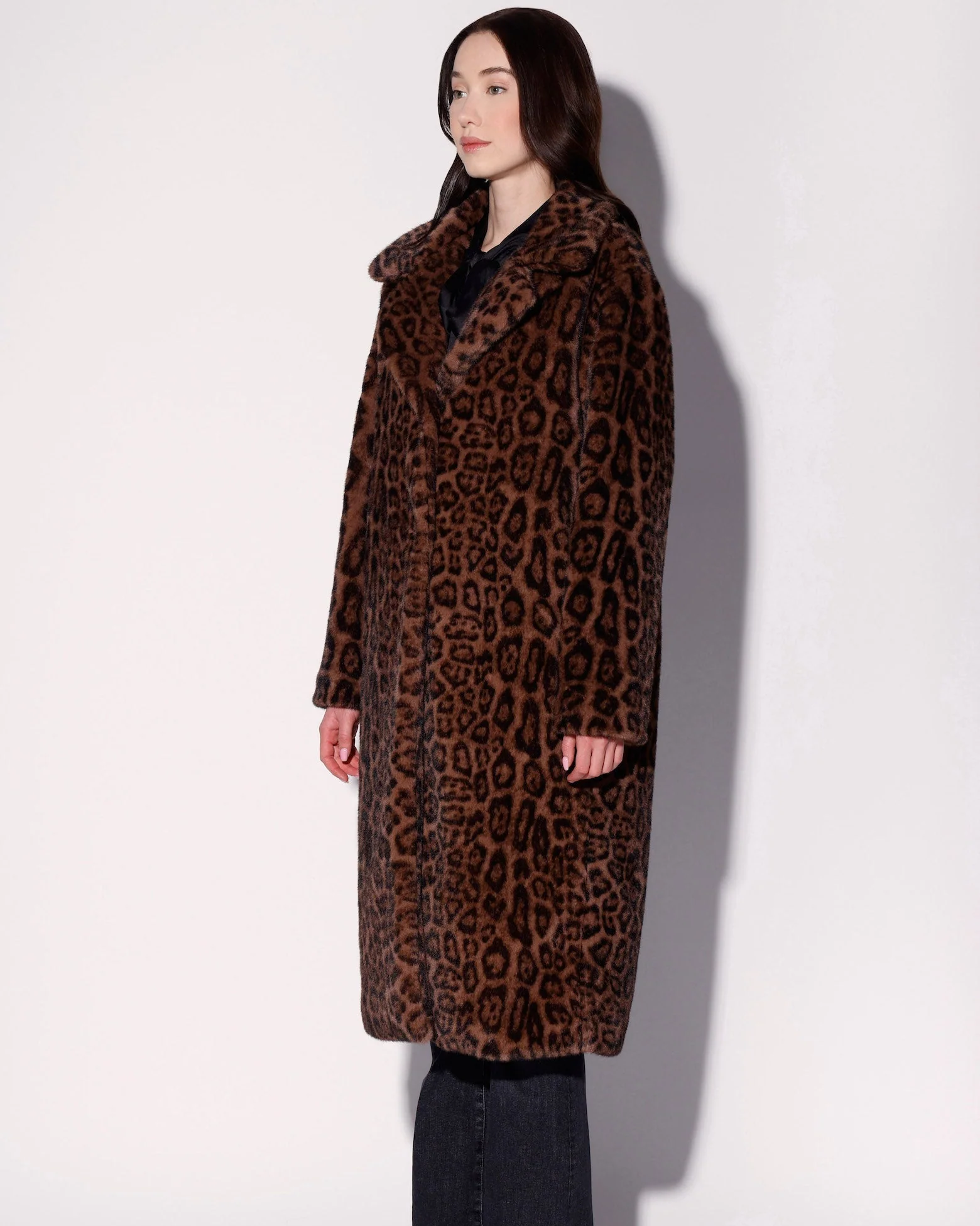 Pacey Coat, Jaguar Faux Fur - Image 3