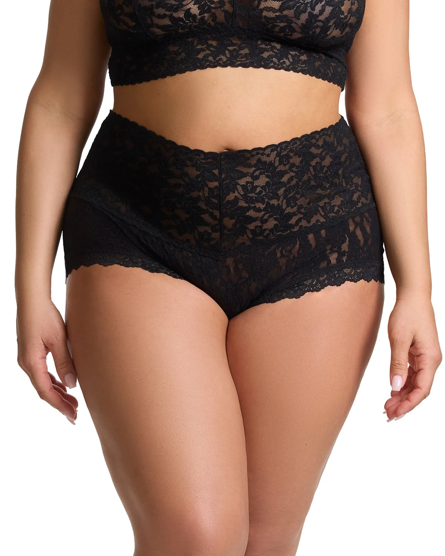 Plus Retro Boyshort Black - Image 2