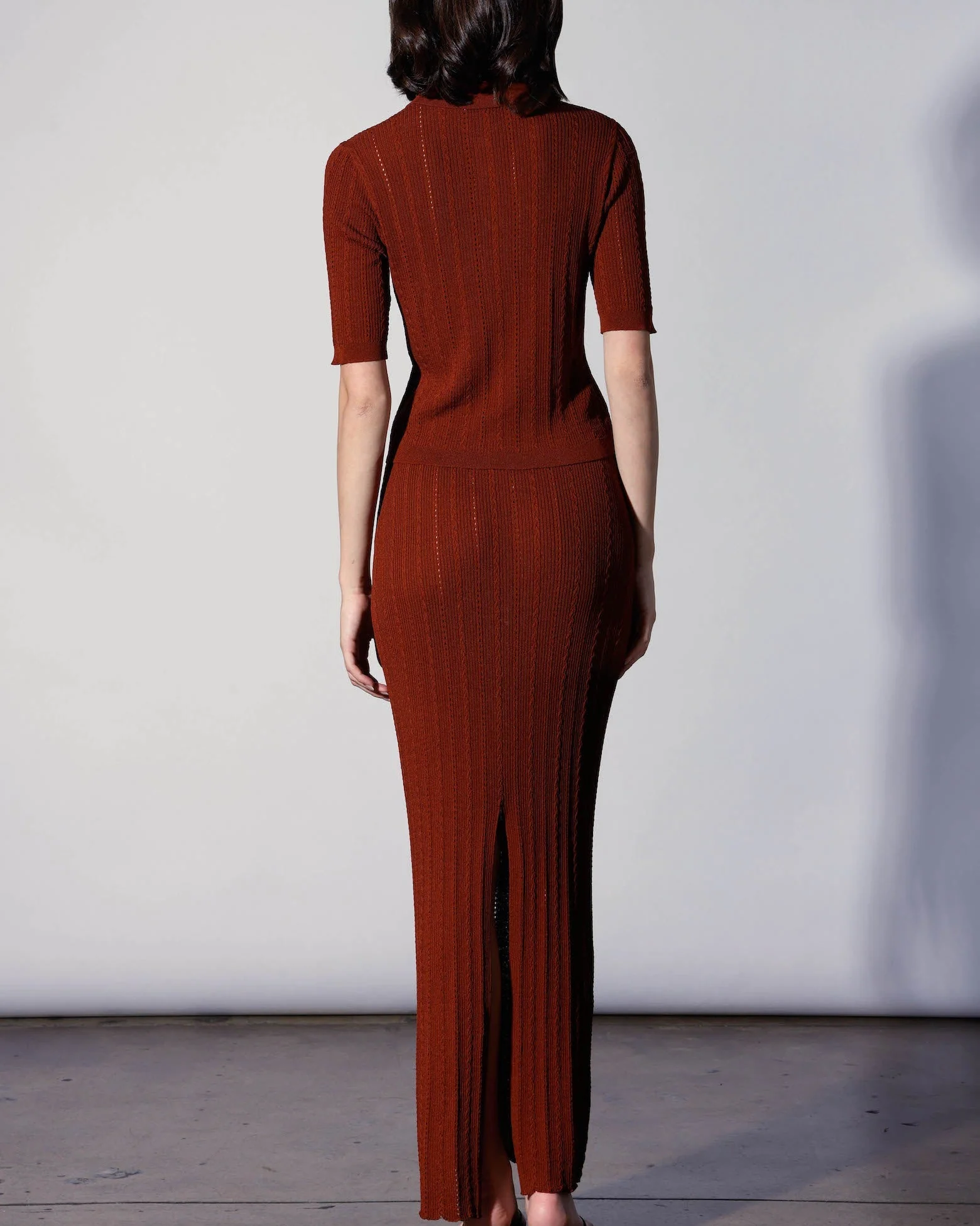 Posey Skirt, Terracotta - Image 4