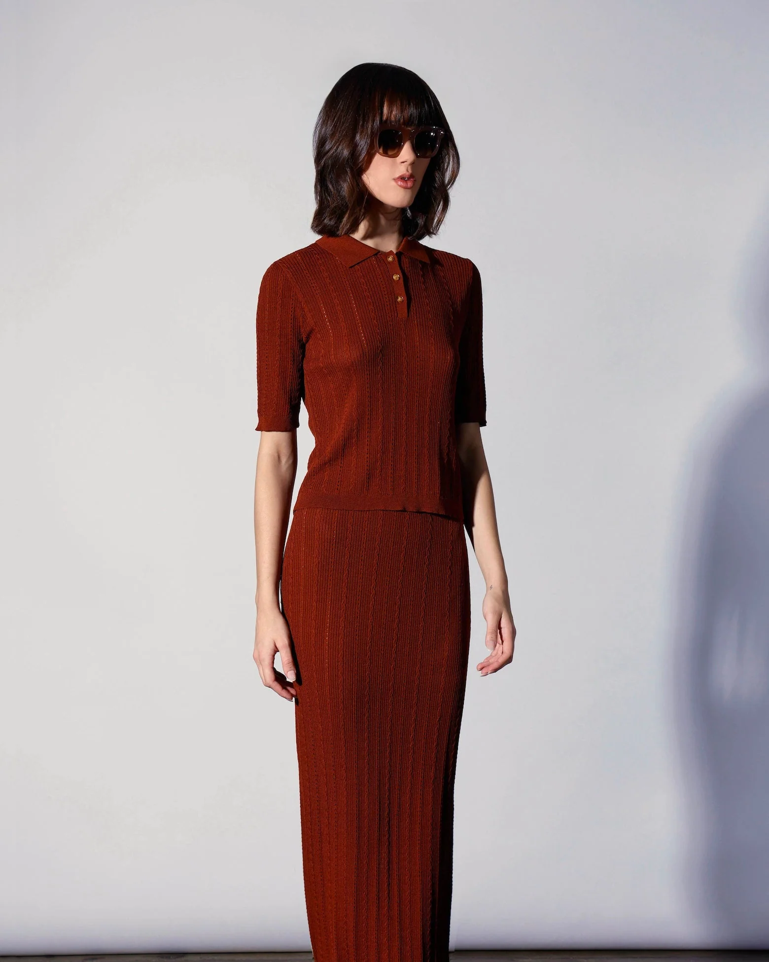 Preston Top, Terracotta - Image 3