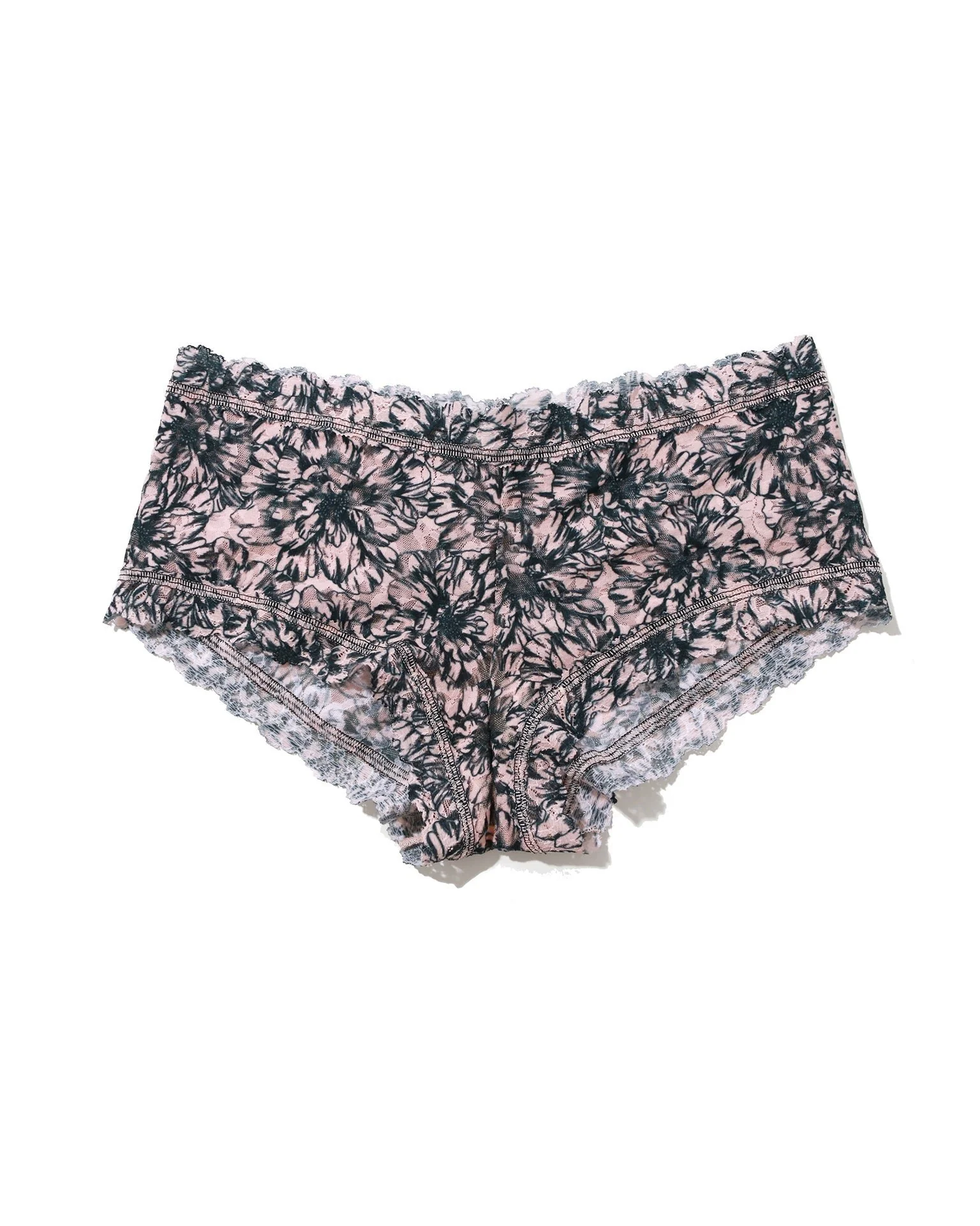 Printed Signature Lace Boyshort Outline - Image 3