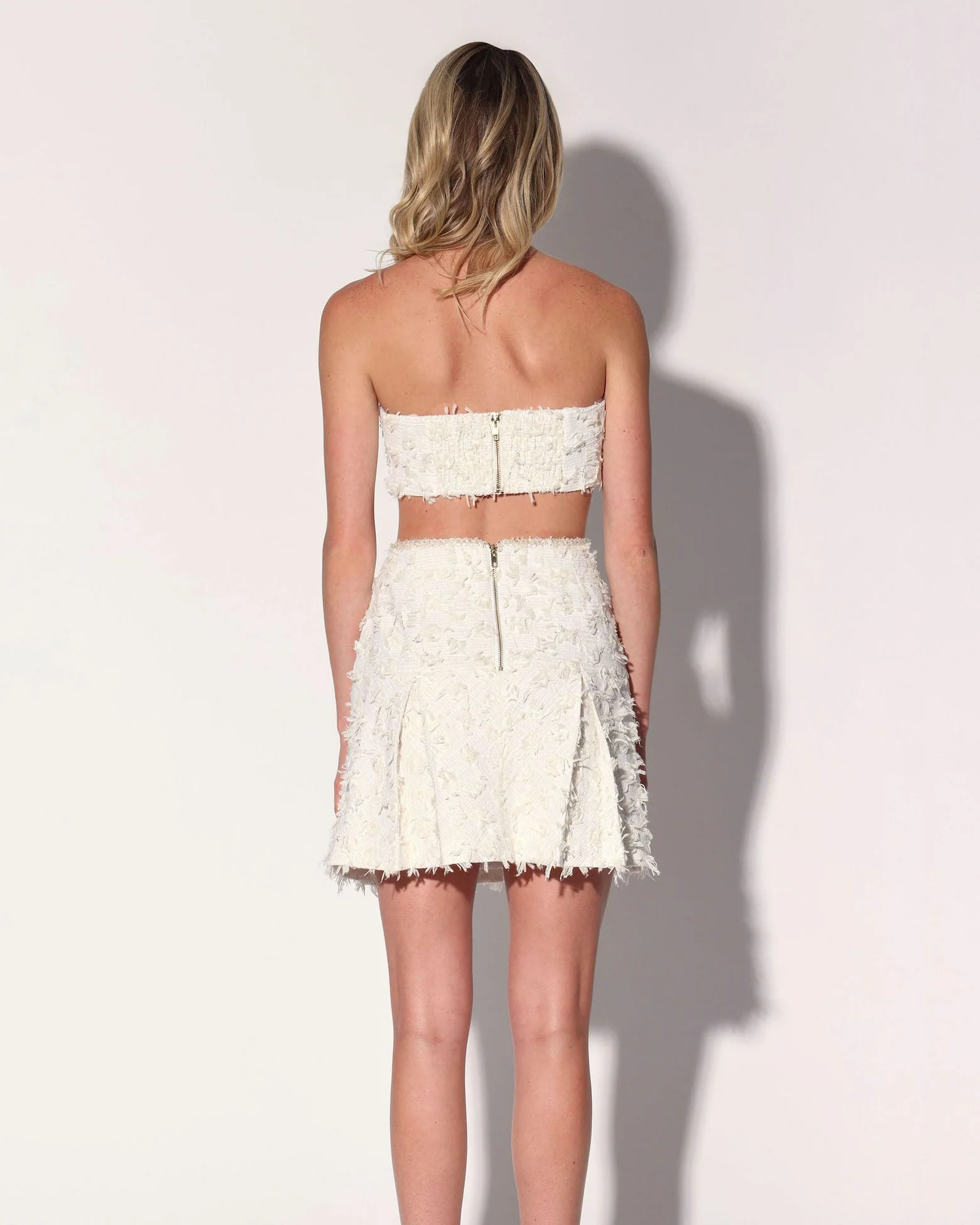 Ramona Skirt, Heron Tweed - Image 4