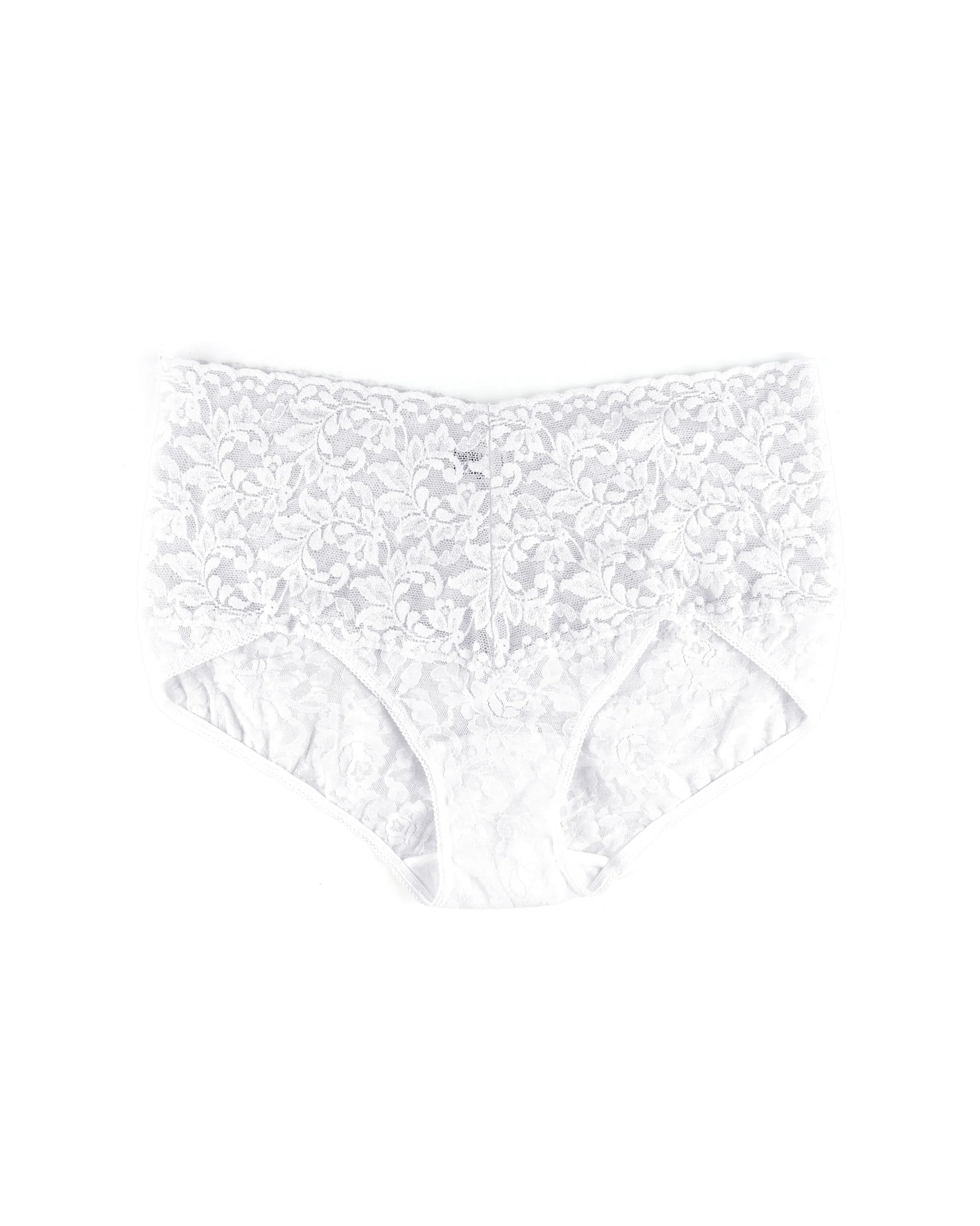 Retro Lace V-Kini White - Image 3