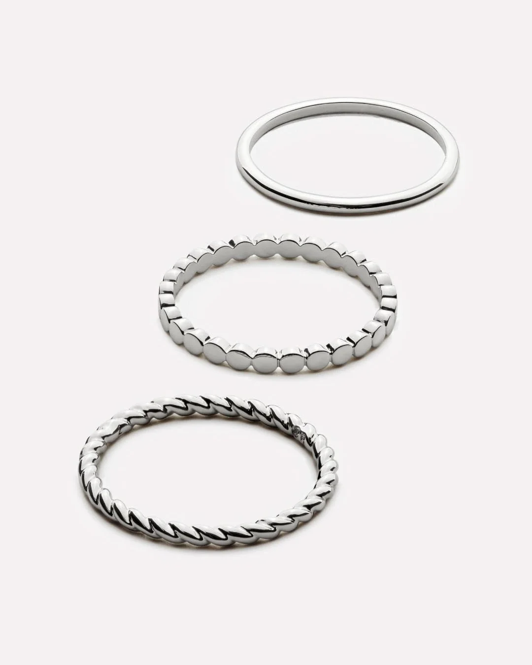 Ring Set - Adrianna Set Silver