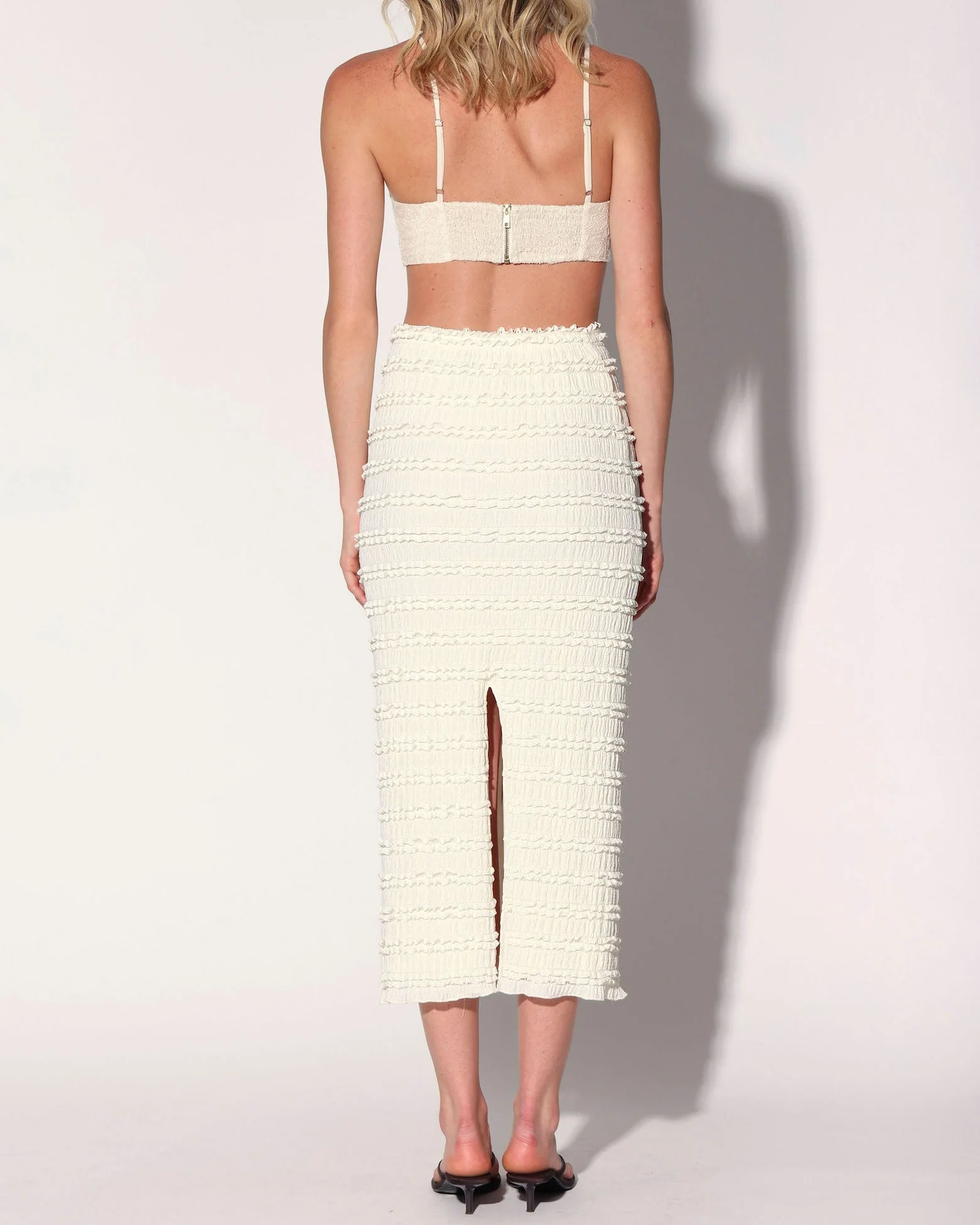 Roya Skirt, Cream Lace - Image 4