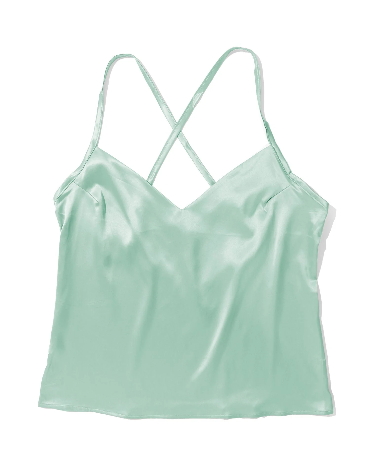 Satin Sleep Cami Green Tea - Image 4