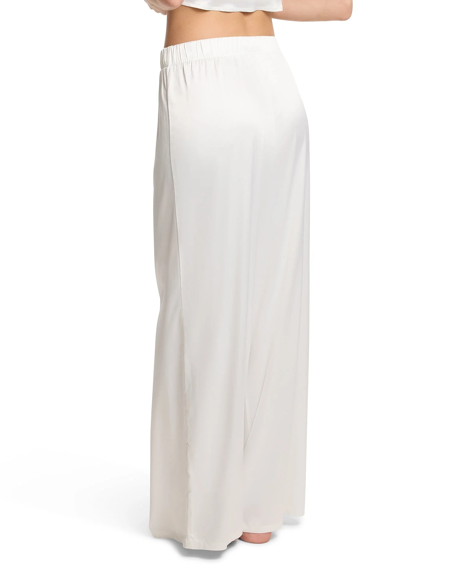 Satin Sleep Pant Light Ivory - Image 2