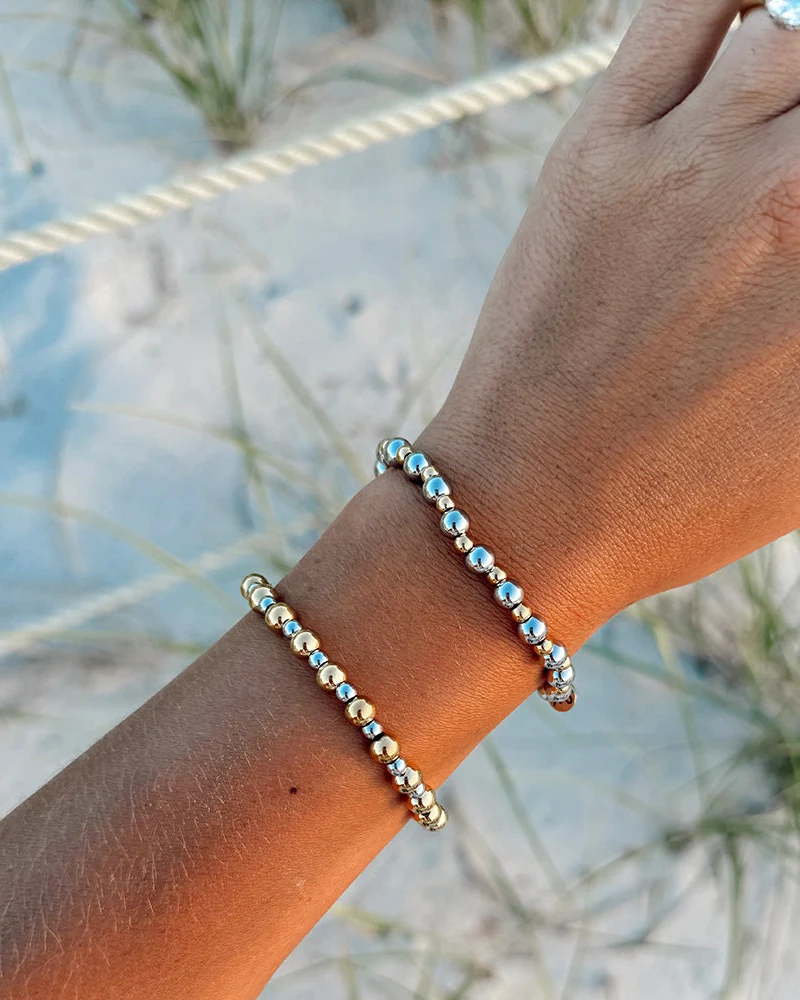 Serenity Collection- Stainless Steel Gemstone Bracelet - Image 9