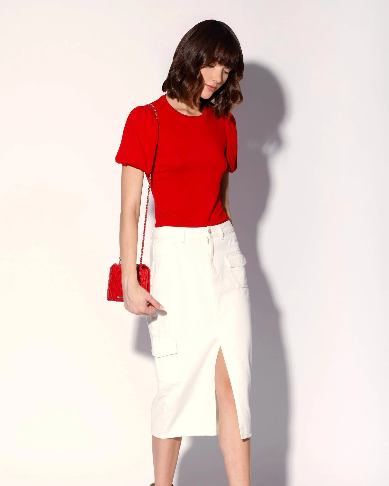 Shelly Top, Red - Image 2