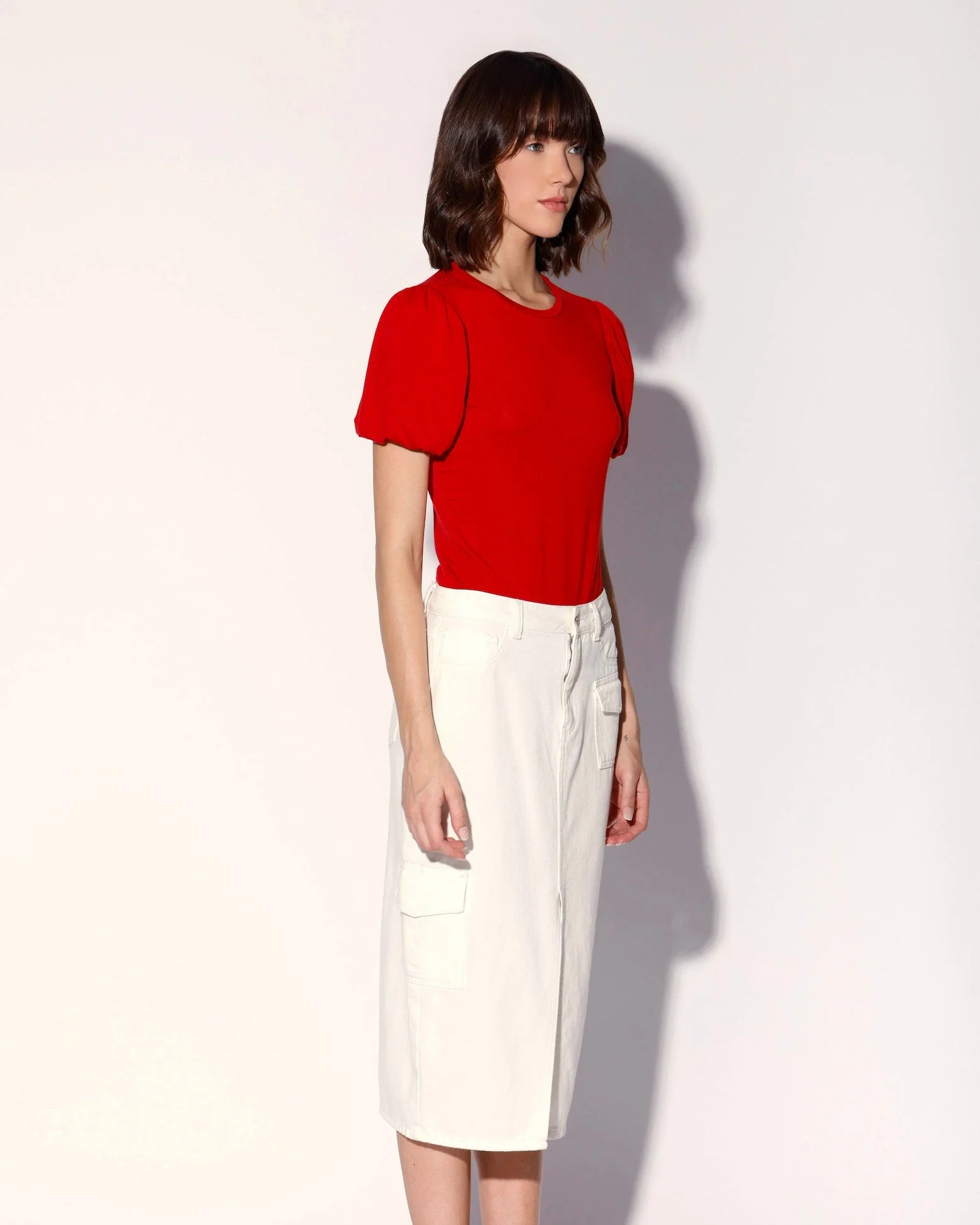 Shelly Top, Red - Image 3