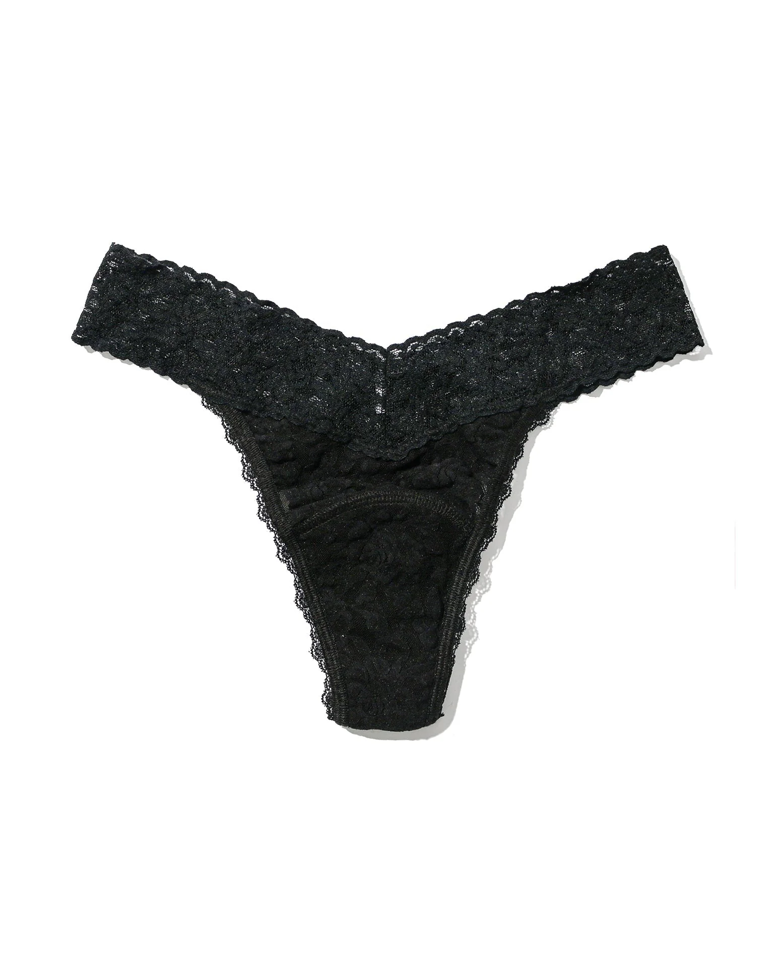 Signature Lace® Leakproof Thong Black - Image 3