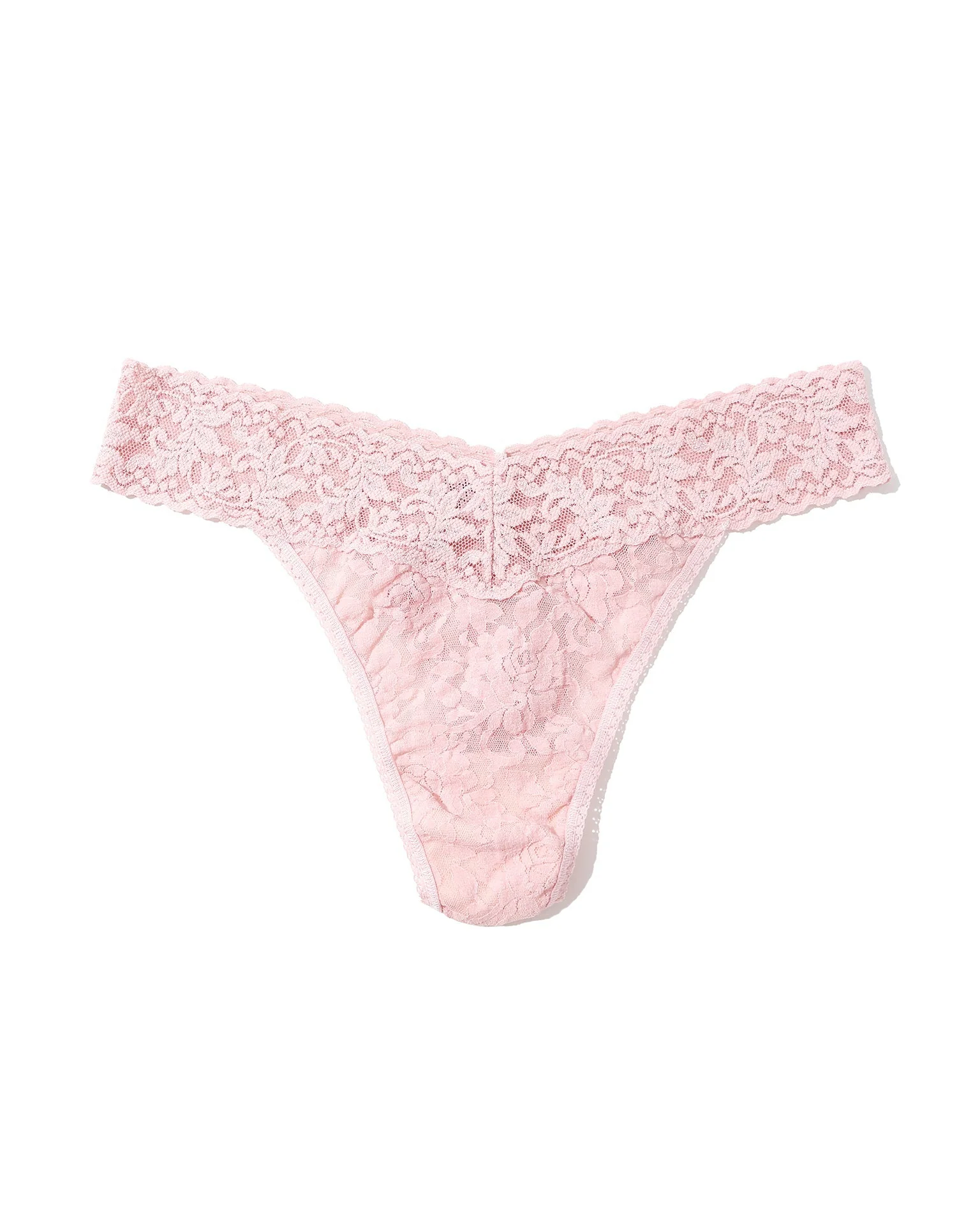 Signature Lace® Original Rise Thong Blushing Rose - Image 6