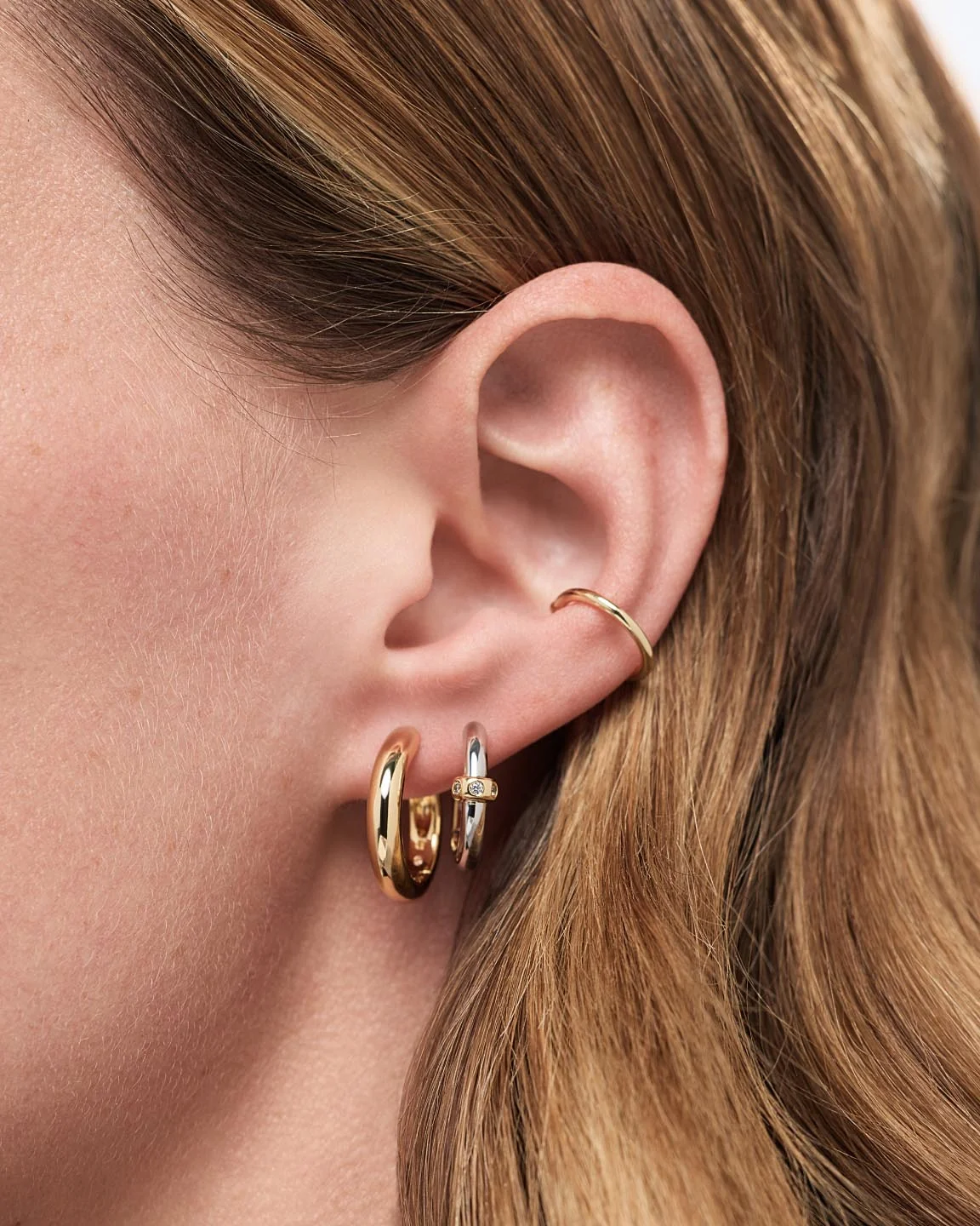Silver Earrings - Cyrus - Image 2