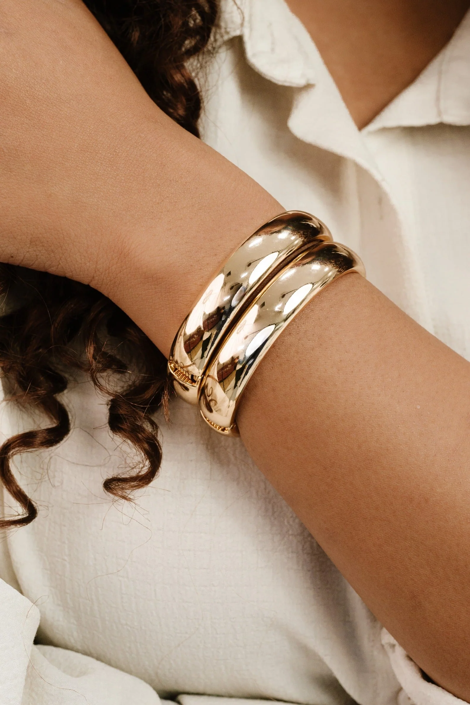 Simple Stack Bangle Set - Image 2
