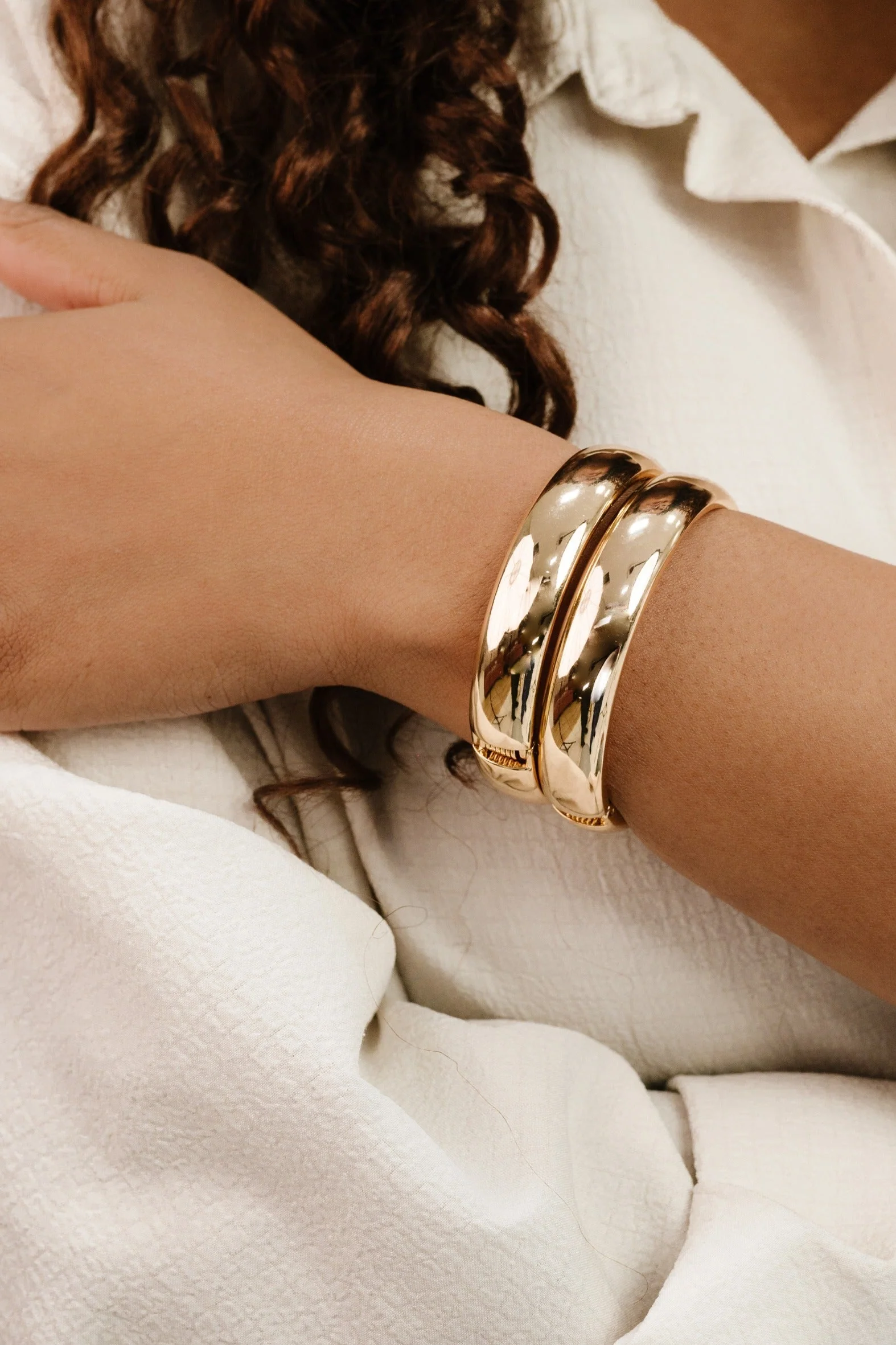 Simple Stack Bangle Set - Image 5
