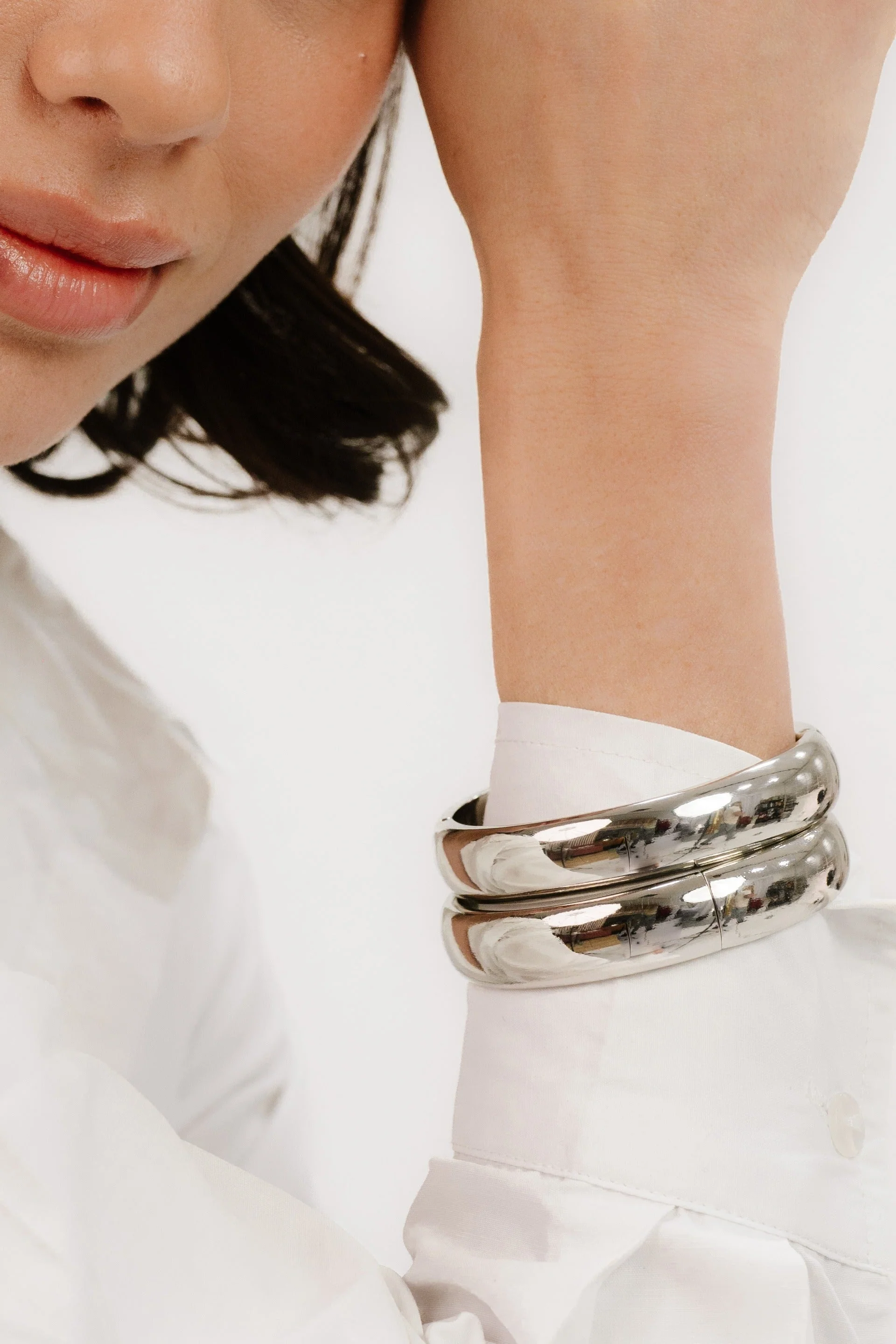 Simple Stack Bangle Set - Image 6