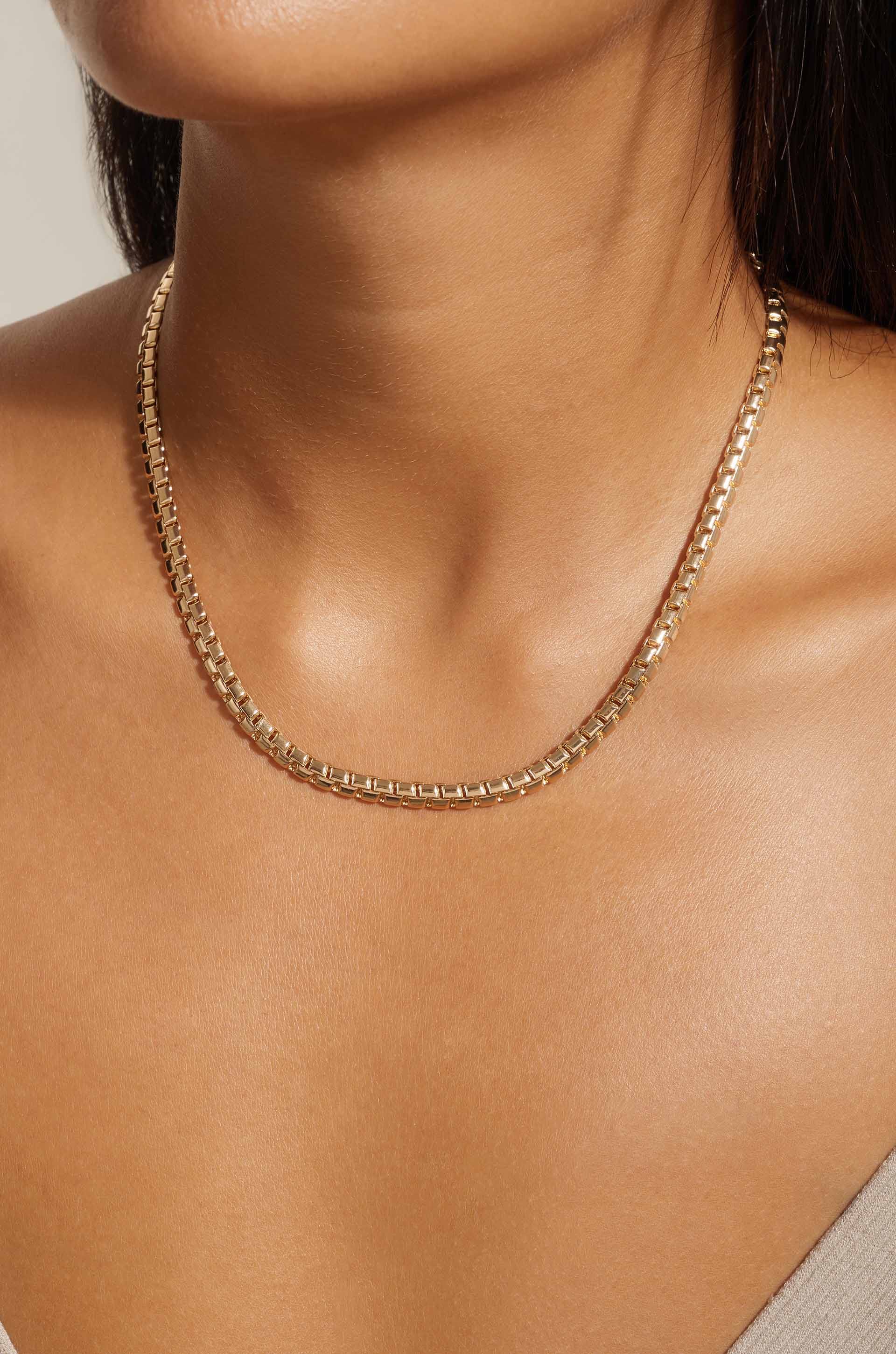 Single Rolo Chain Necklace - Image 4