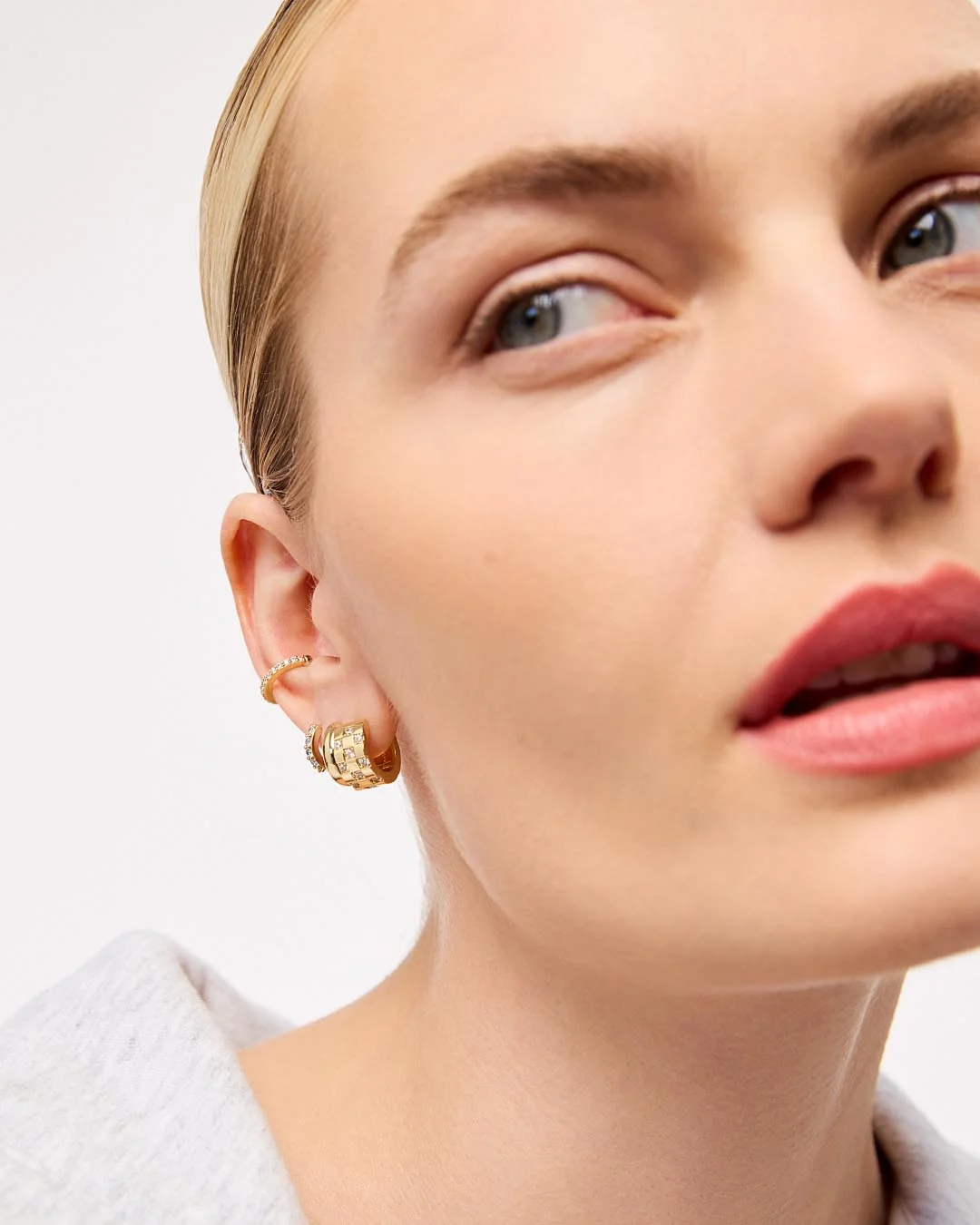 Small Hoop Earrings - Eden - Image 6