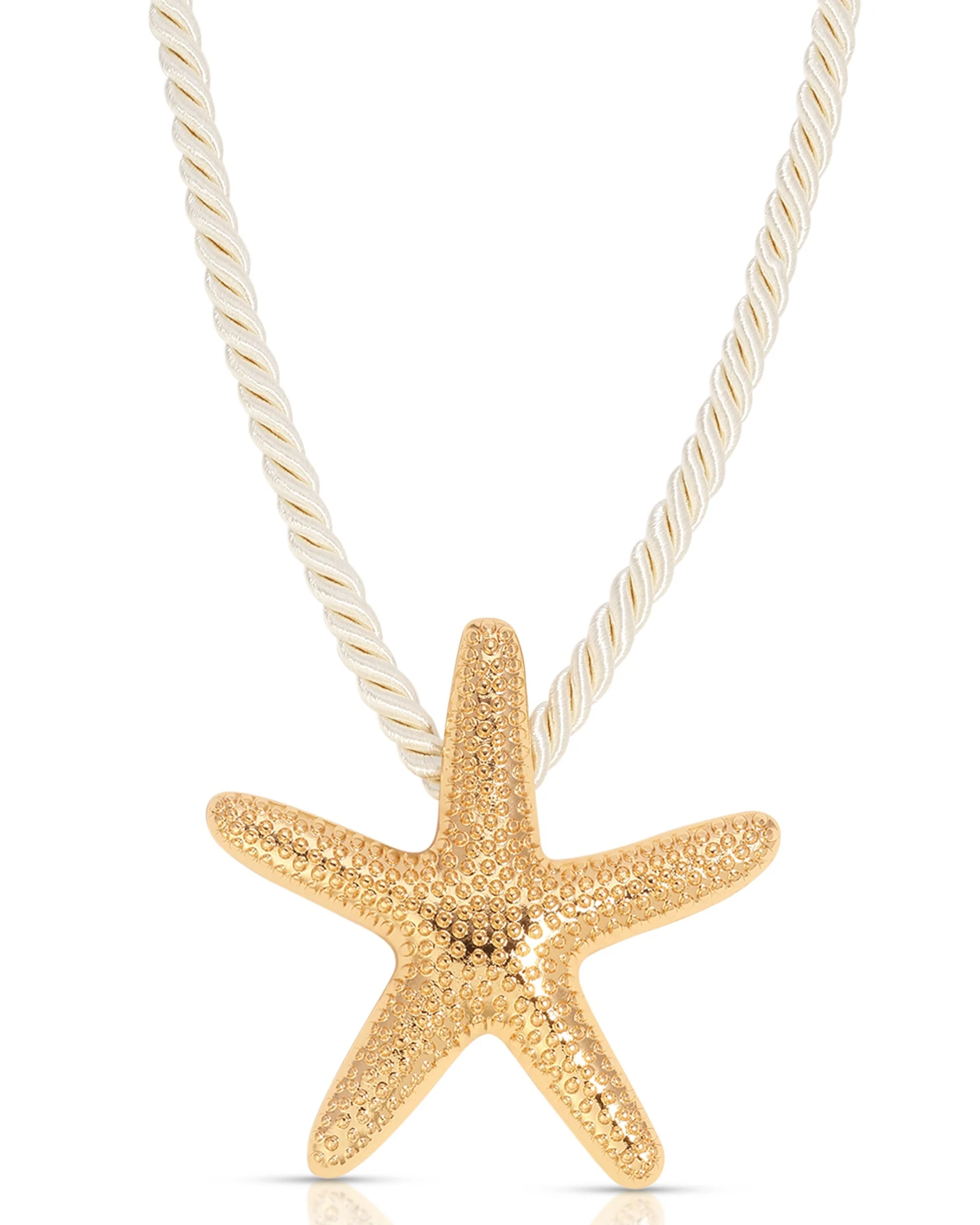 Starfish Statement Pendant Necklace