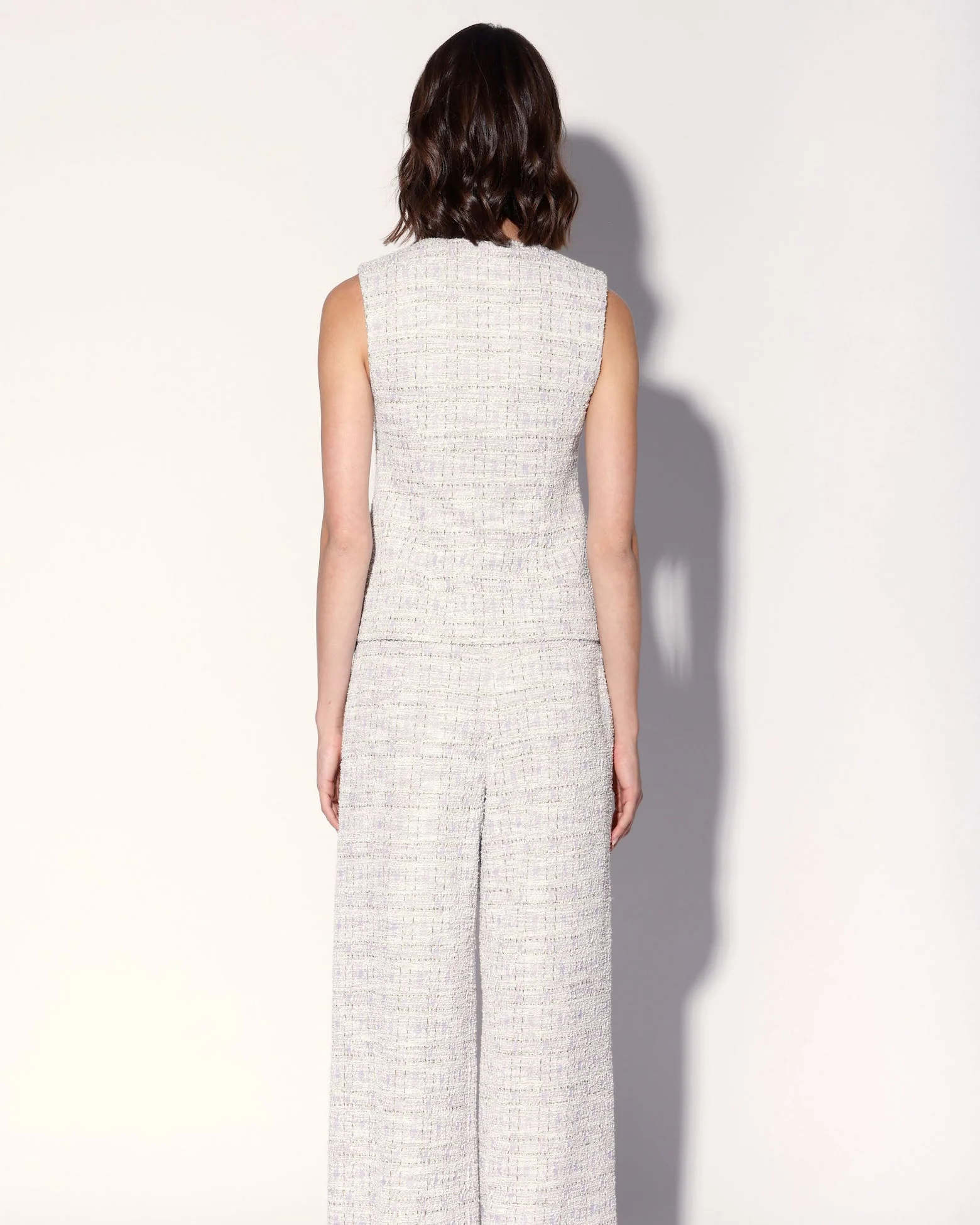 Starla Vest, Lilac Tweed - Image 4
