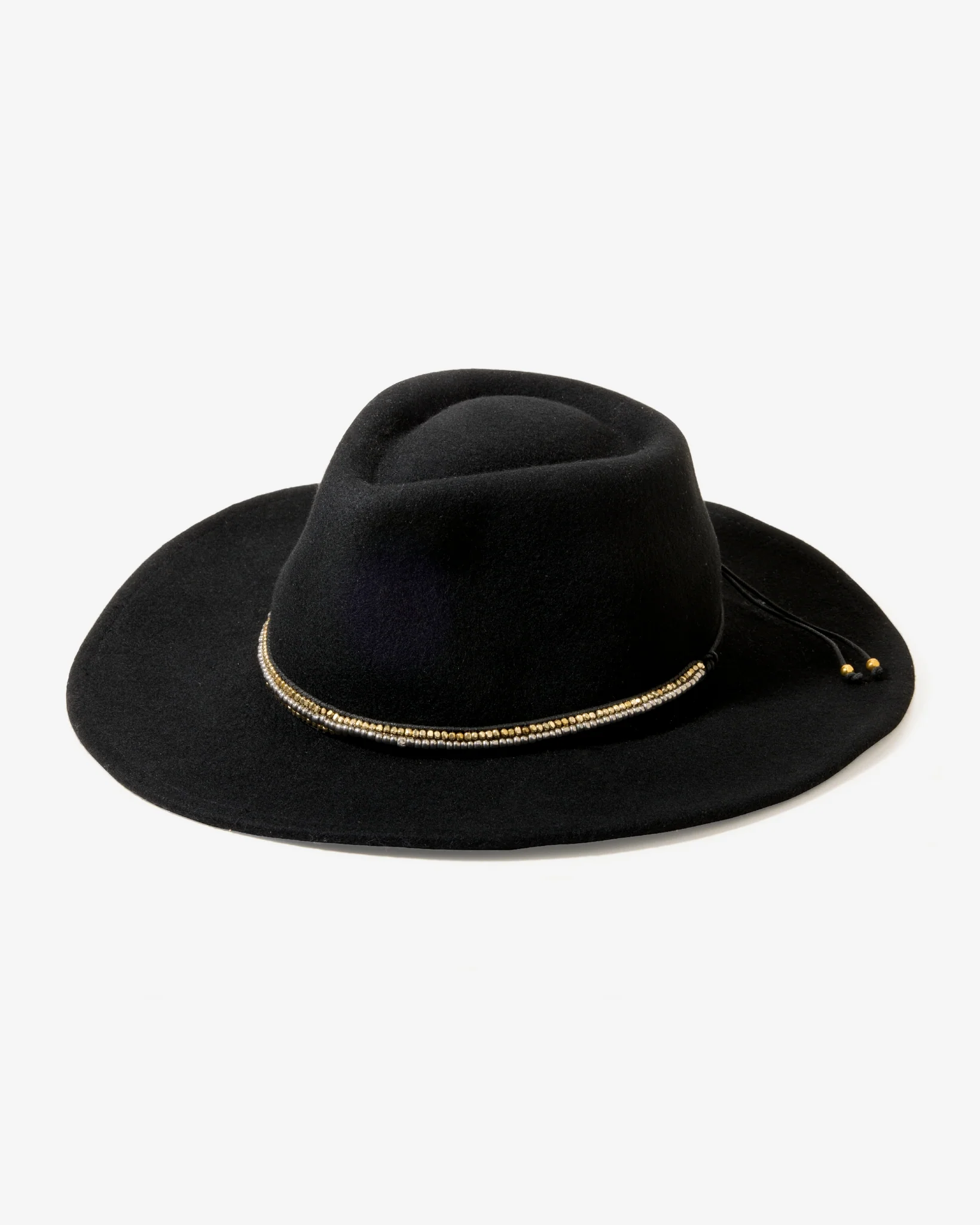 Suede Western Hat Black