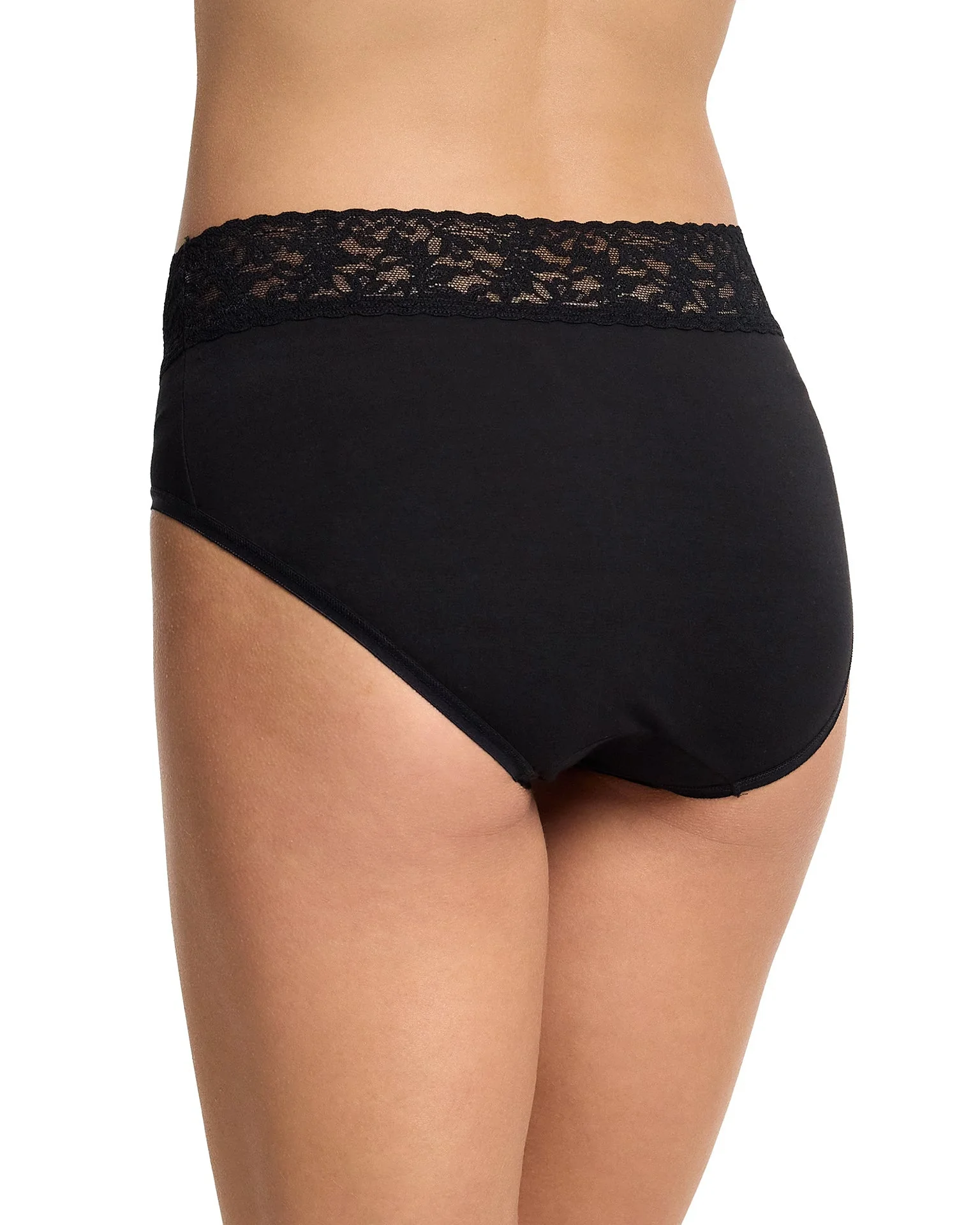 Supima® Cotton French Brief Black - Image 4