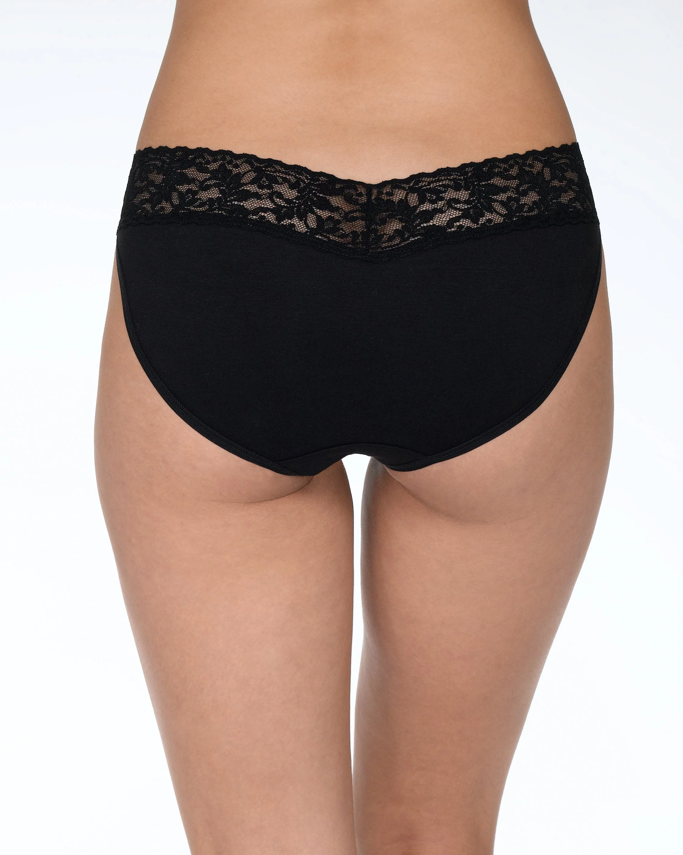 Supima® Cotton V-kini Black - Image 2