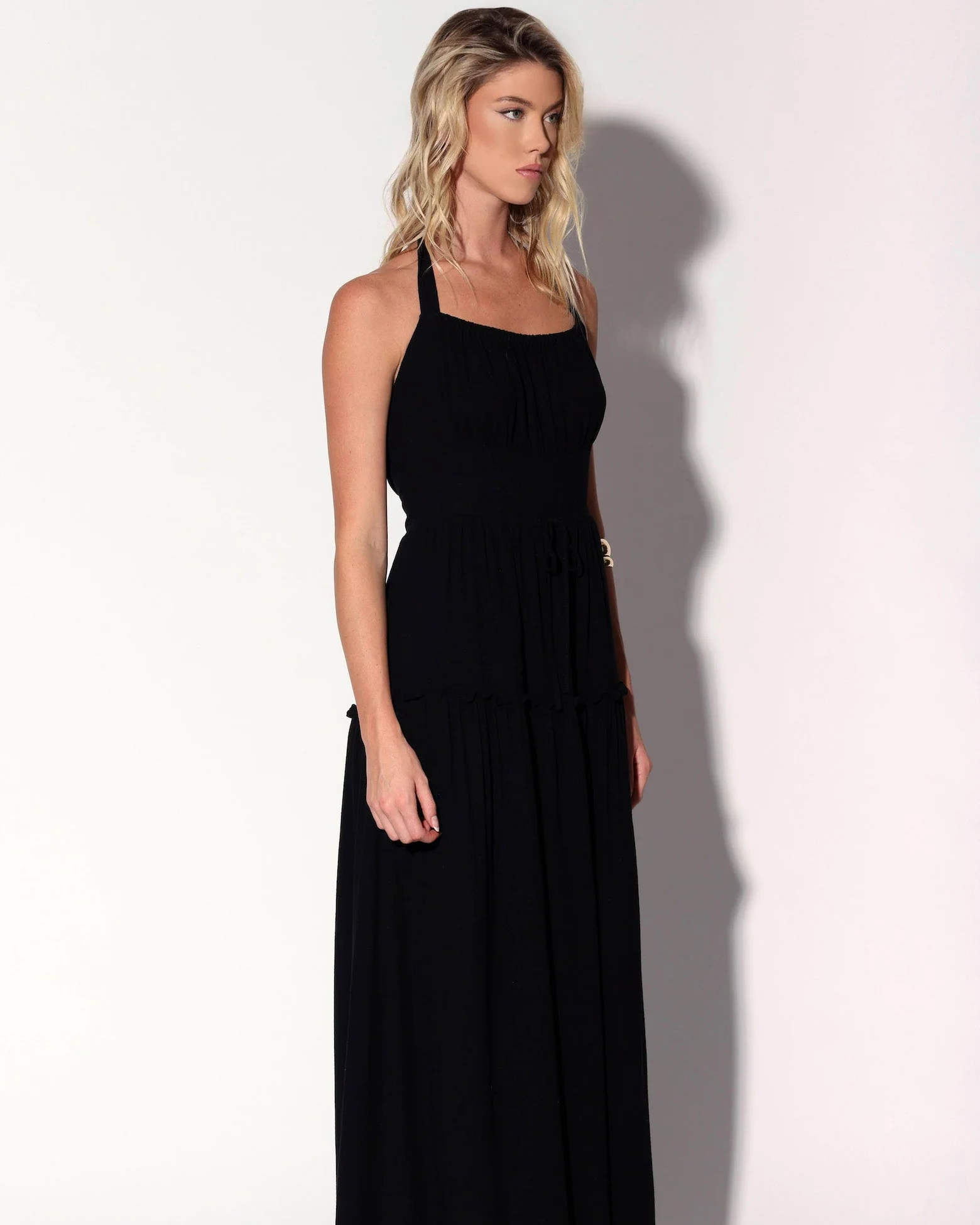 Tansy Dress, Black - Image 3