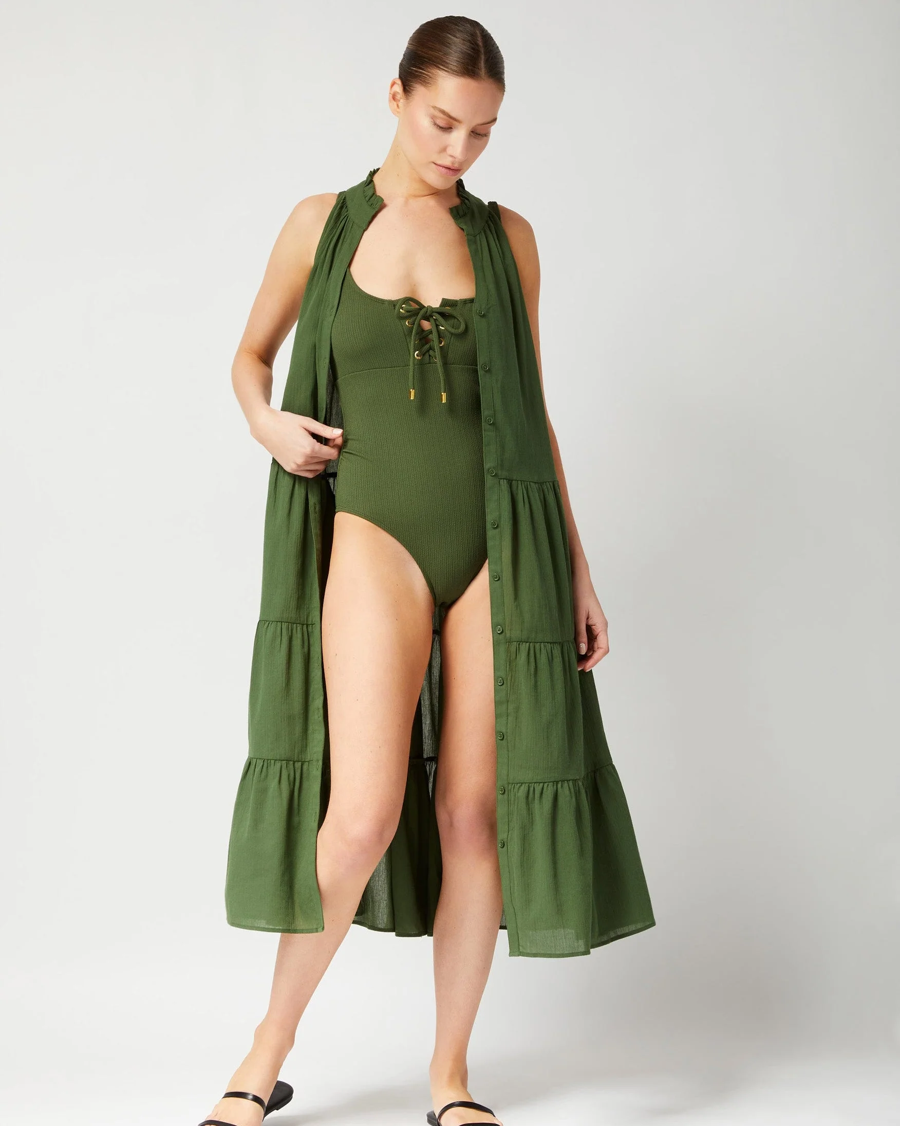 Taylor One Piece Olive Texture - Image 16